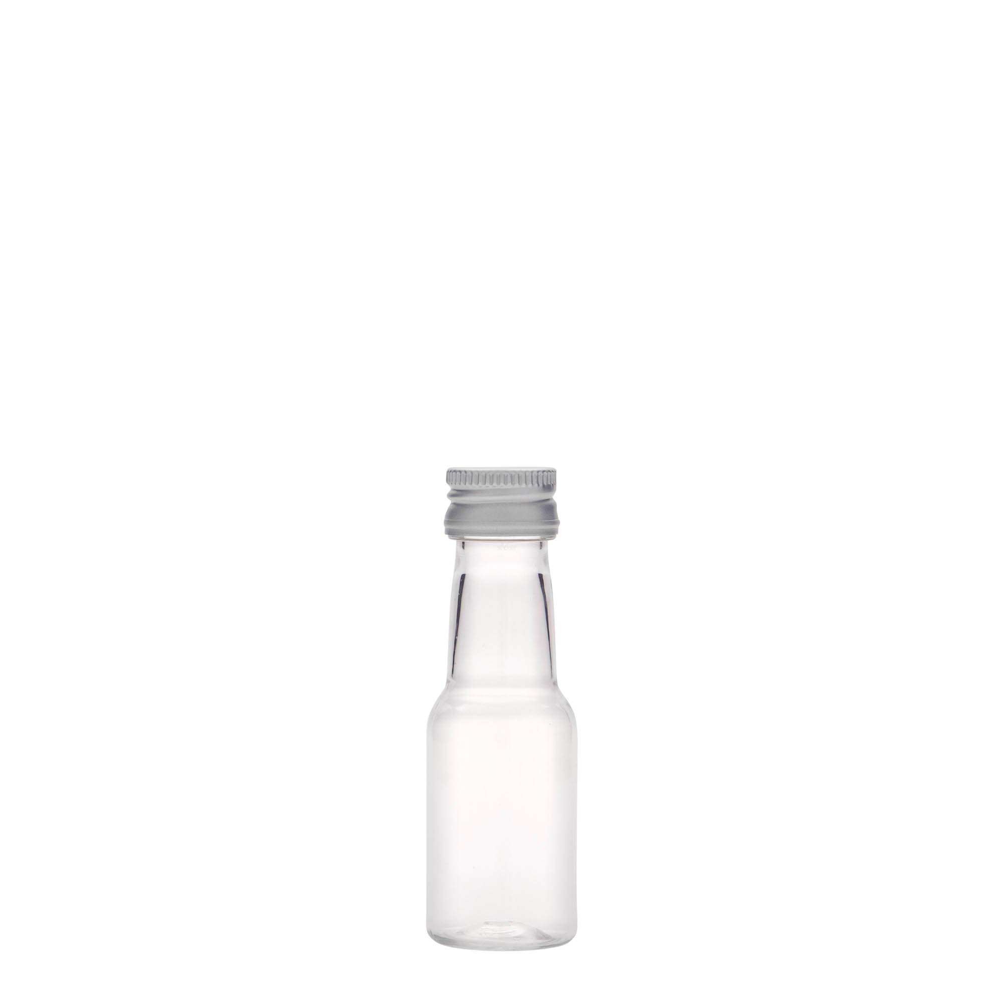 Bottiglia PET da 20 ml 'Theo', plastica, bocca: PP 18 Bottiglia PET da 20 ml 'Theo', plastica, bocca: PP 18