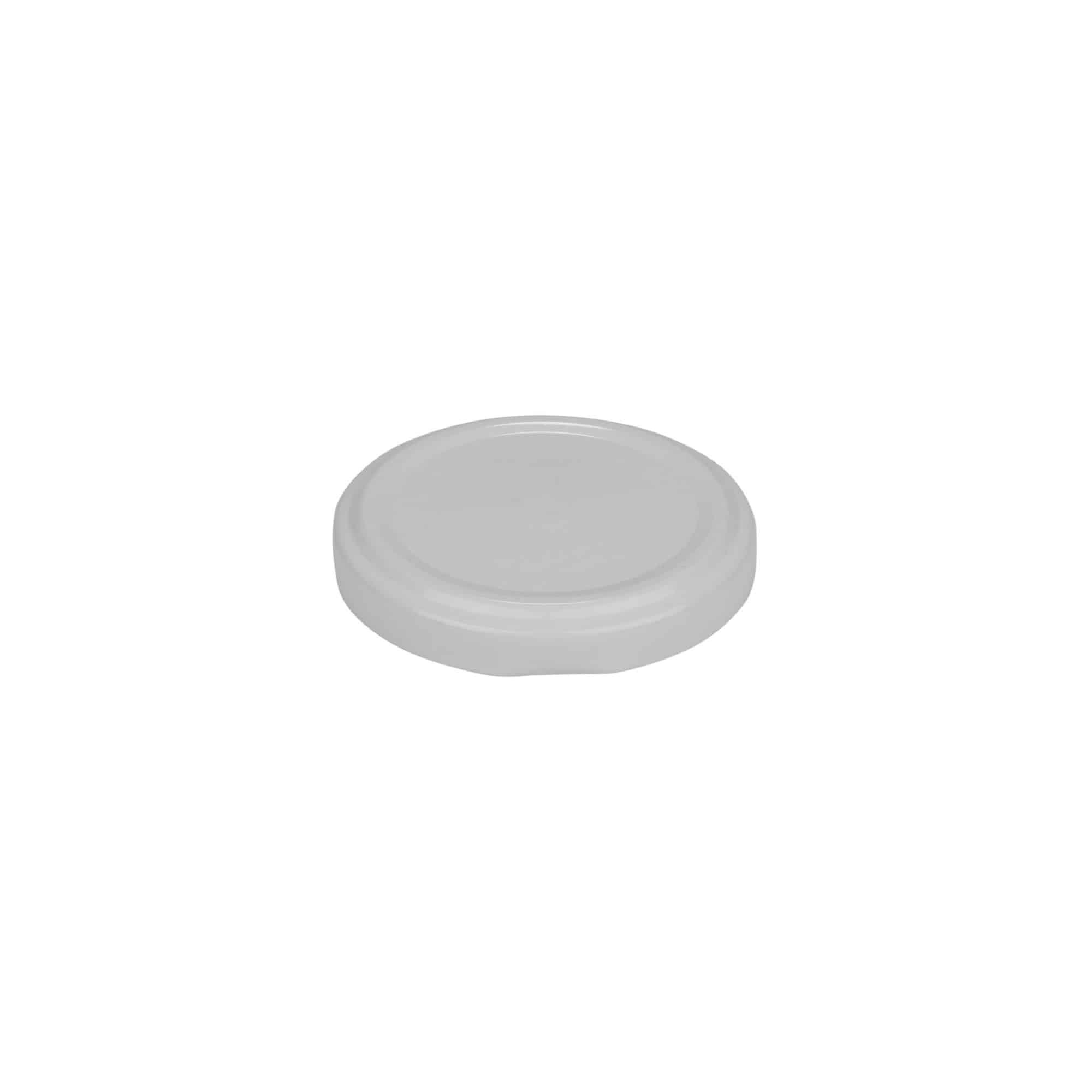 Tappo Twist-Off, banda stagnata, bianco, per imboccatura: TO 58 Tappo Twist-Off, banda stagnata, bianco, per imboccatura: TO 58