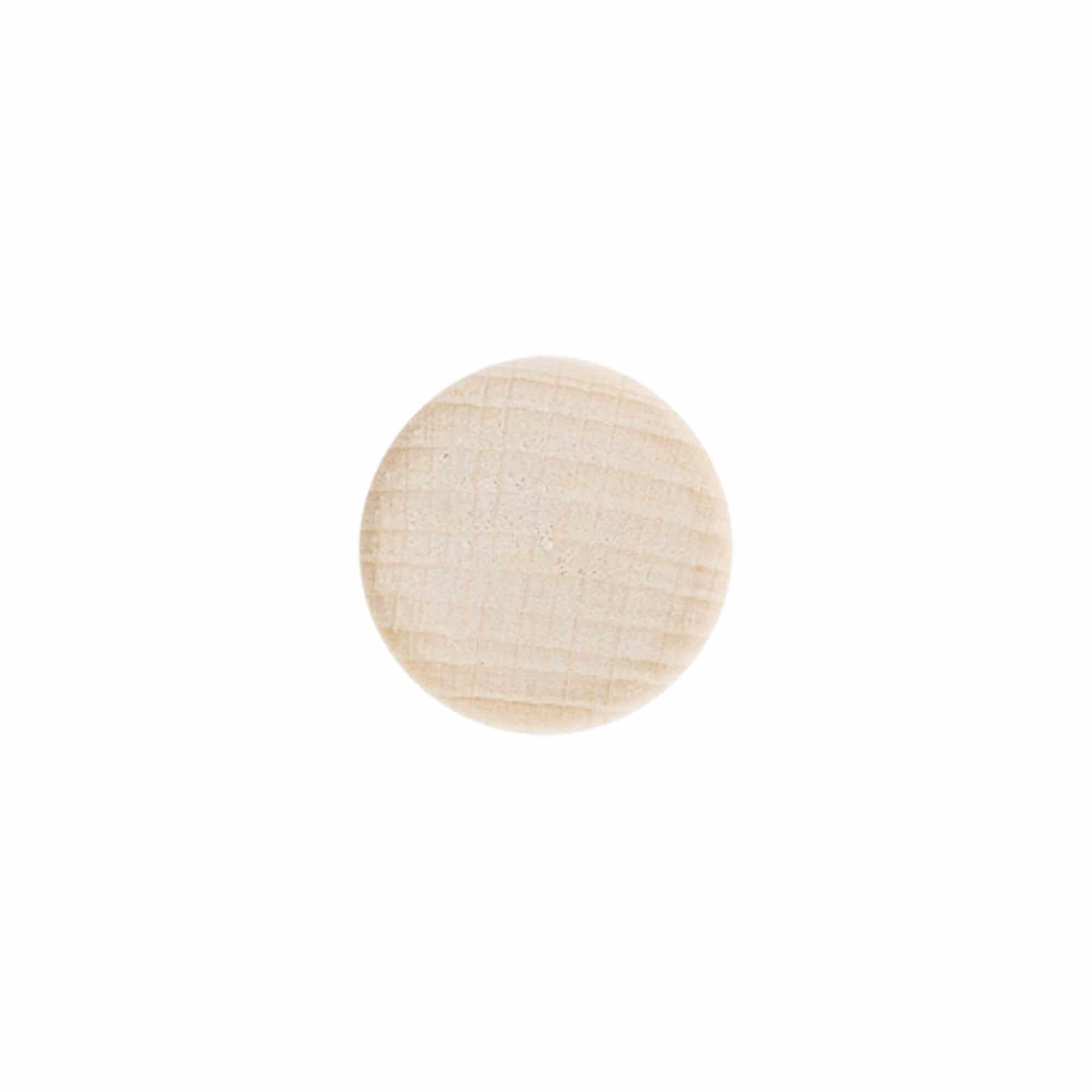 Tappo a fungo 18 mm, legno, per imboccatura: fascetta