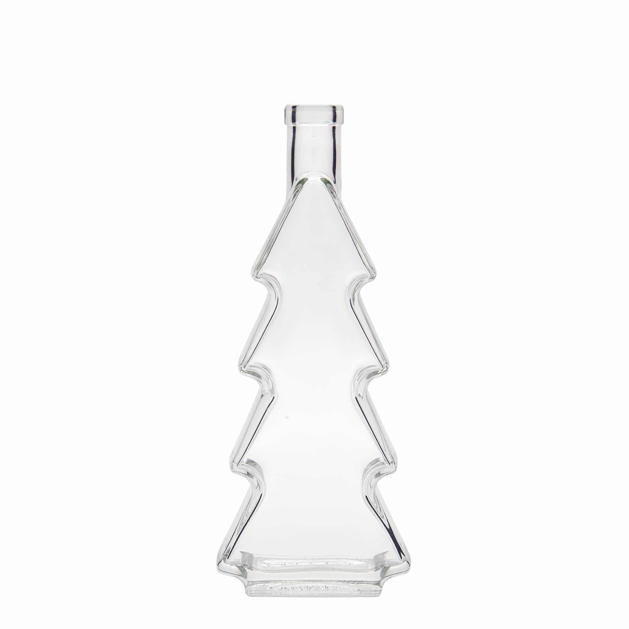 350 ml Bottiglia di vetro 'Abete', imboccatura: fascetta