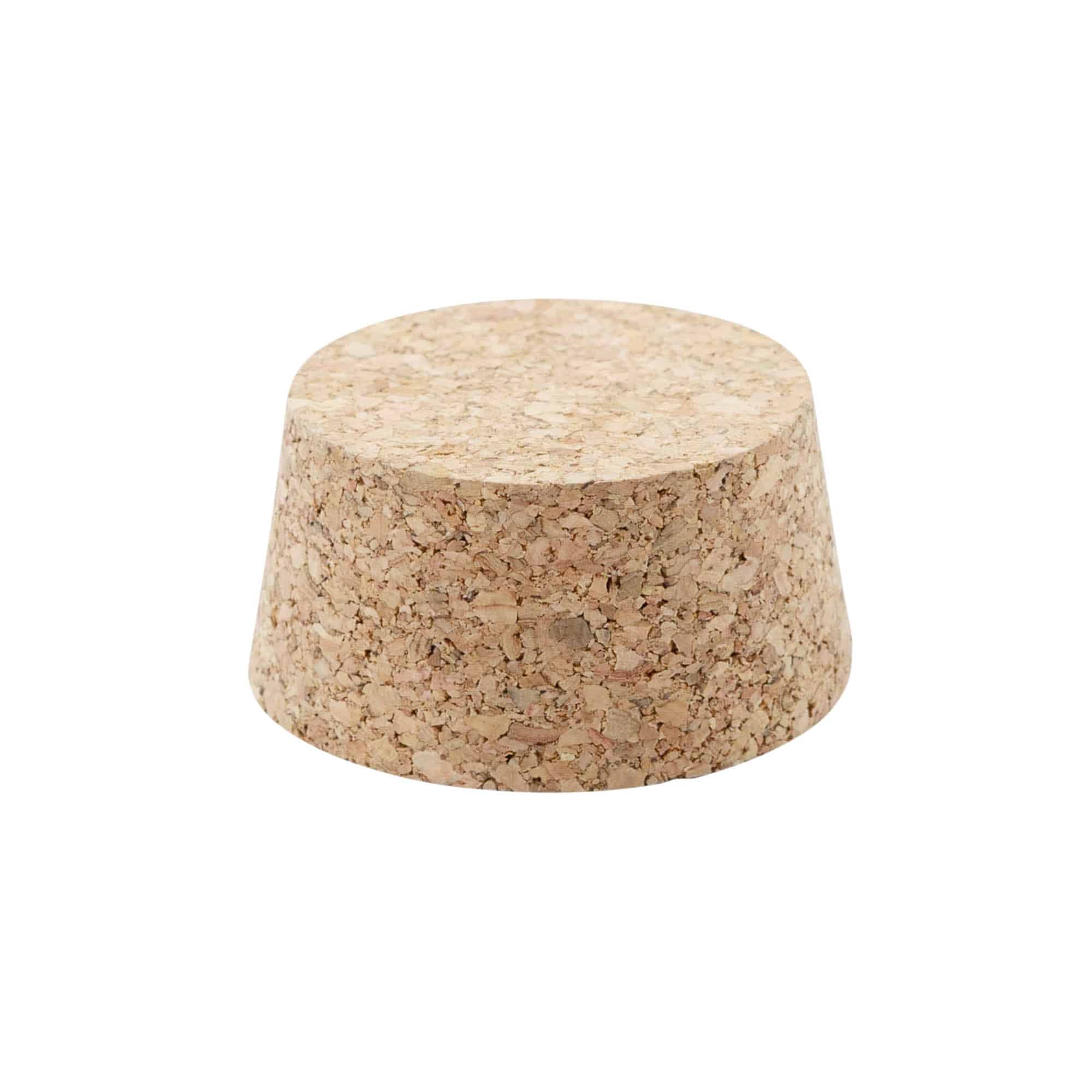 Tappi di sughero 44-51 x 27, sughero pressato, beige, per imboccatura: fascetta