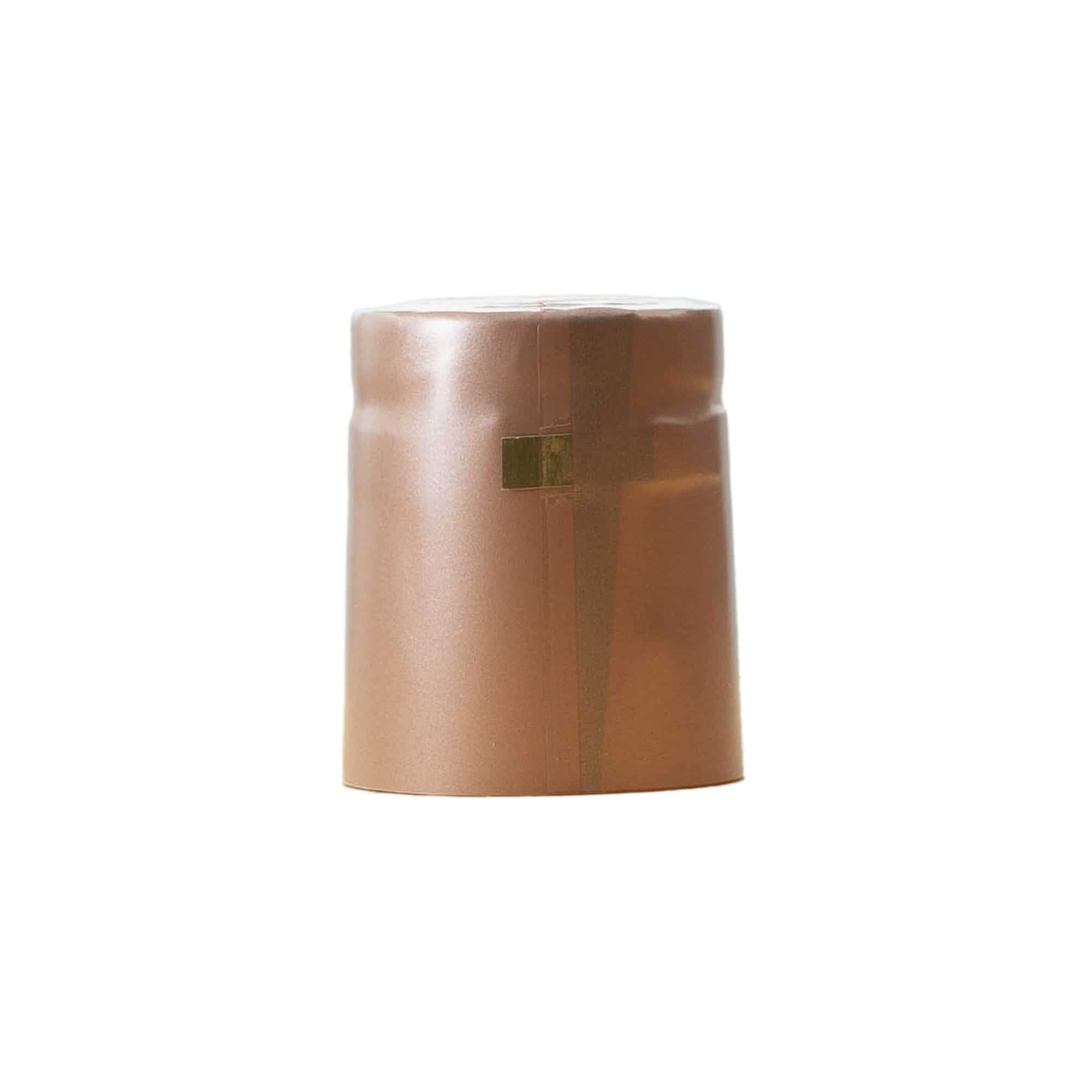 Capsula termoretraibile 32x41, plastica PVC, terracotta Capsula termoretraibile 32x41, plastica PVC, terracotta