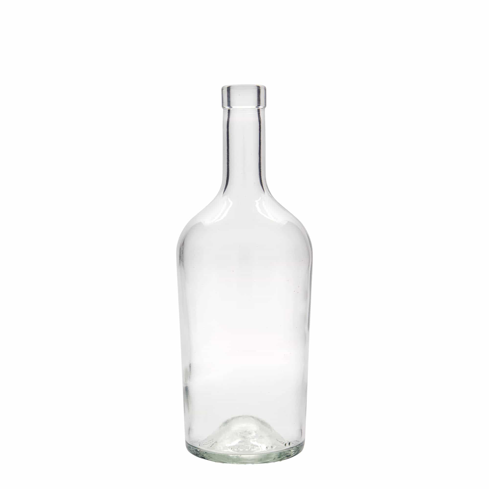 700 ml Bottiglia di vetro 'Margarethe', imboccatura: fascetta