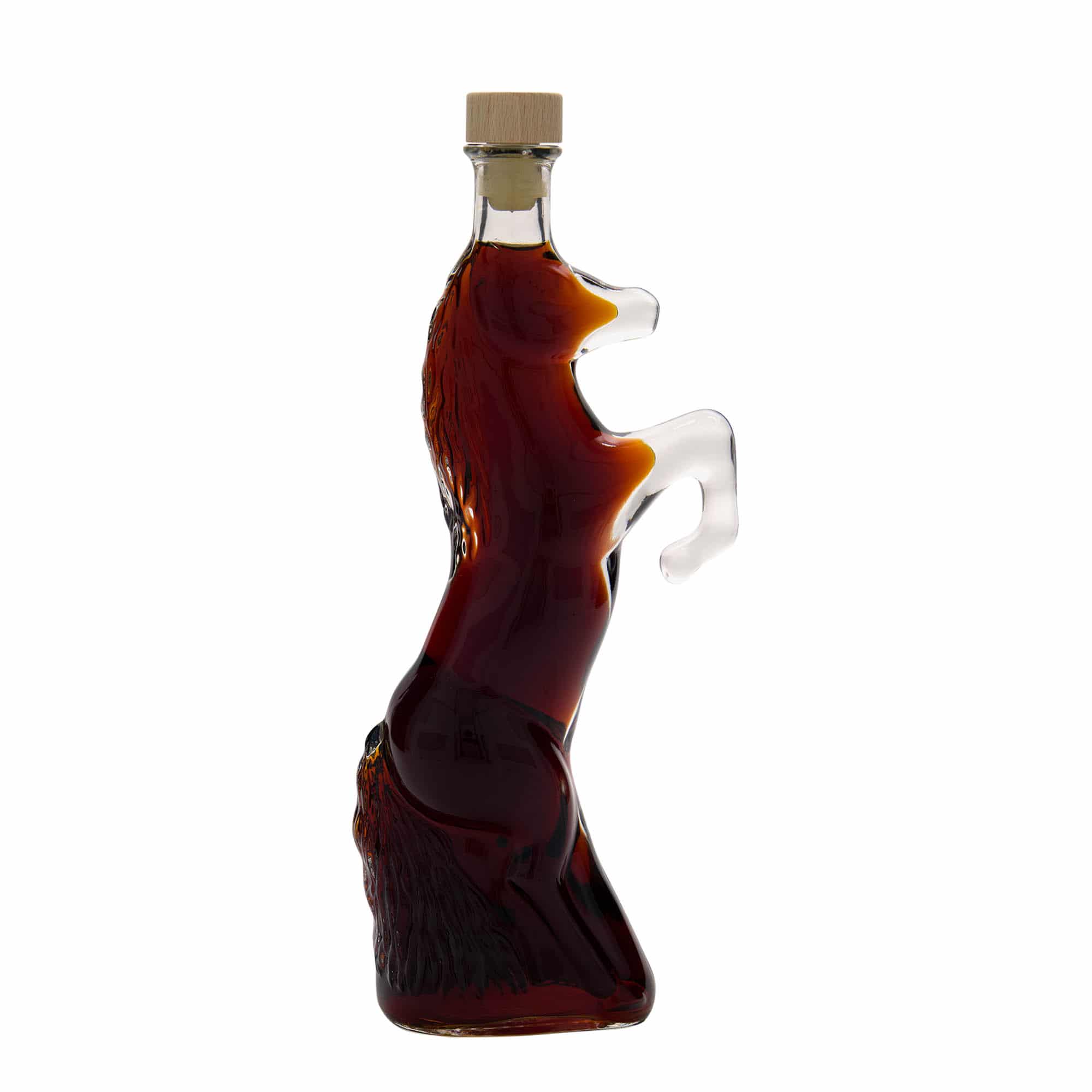 350 ml Bottiglia di vetro 'Wilde Horse', imboccatura: fascetta