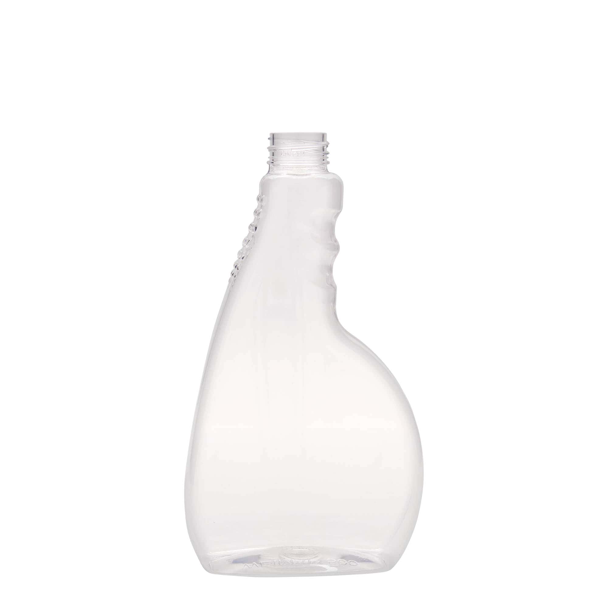 500 ml Flacone spray in PET 'Piccobello', rettangolare, in plastica, imboccatura: a vite 500 ml Flacone spray in PET 'Piccobello', rettangolare, in plastica, imboccatura: a vite