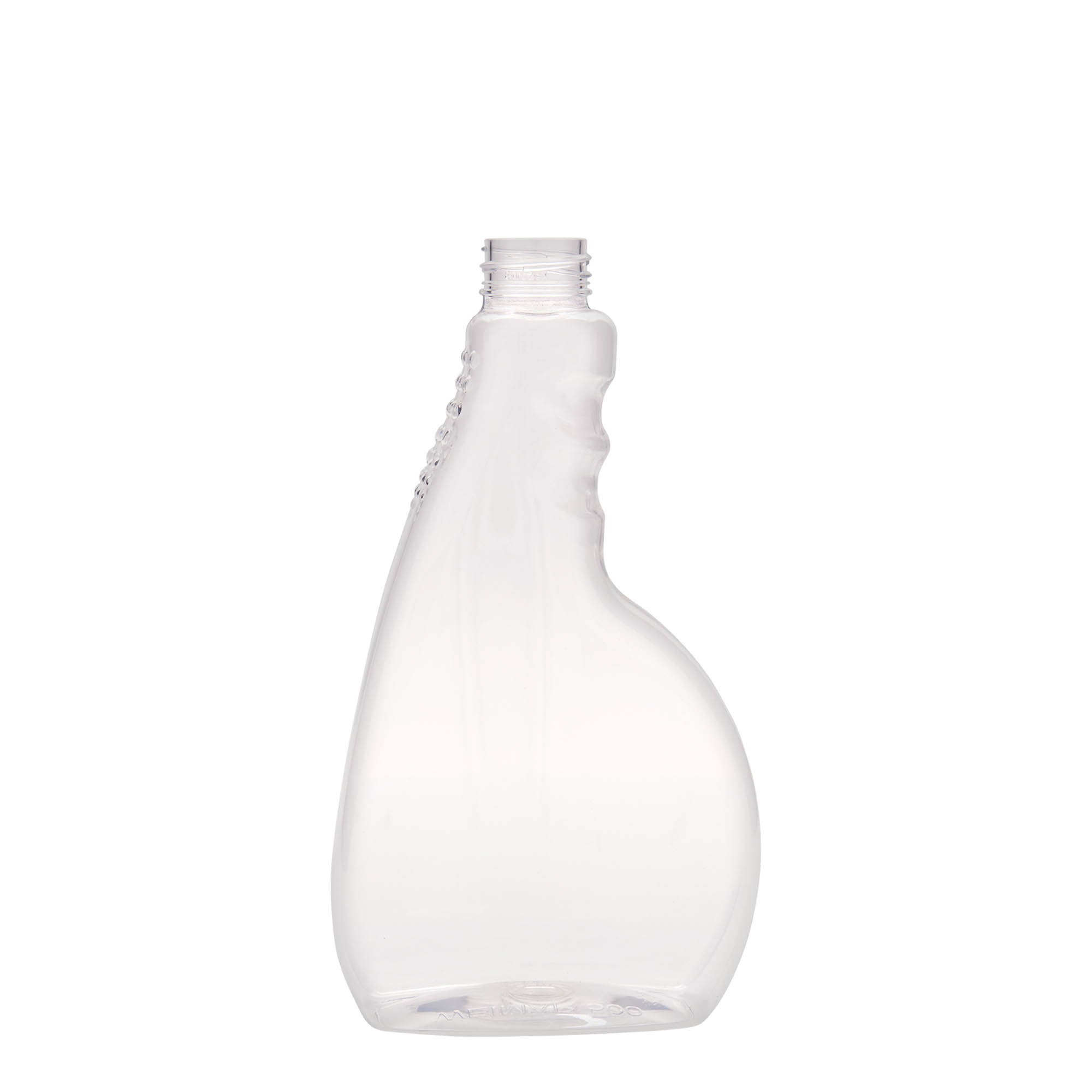 500 ml bottiglia spray in PET 'Piccobello', rettangolare, plastica, bocca: chiusura a vite