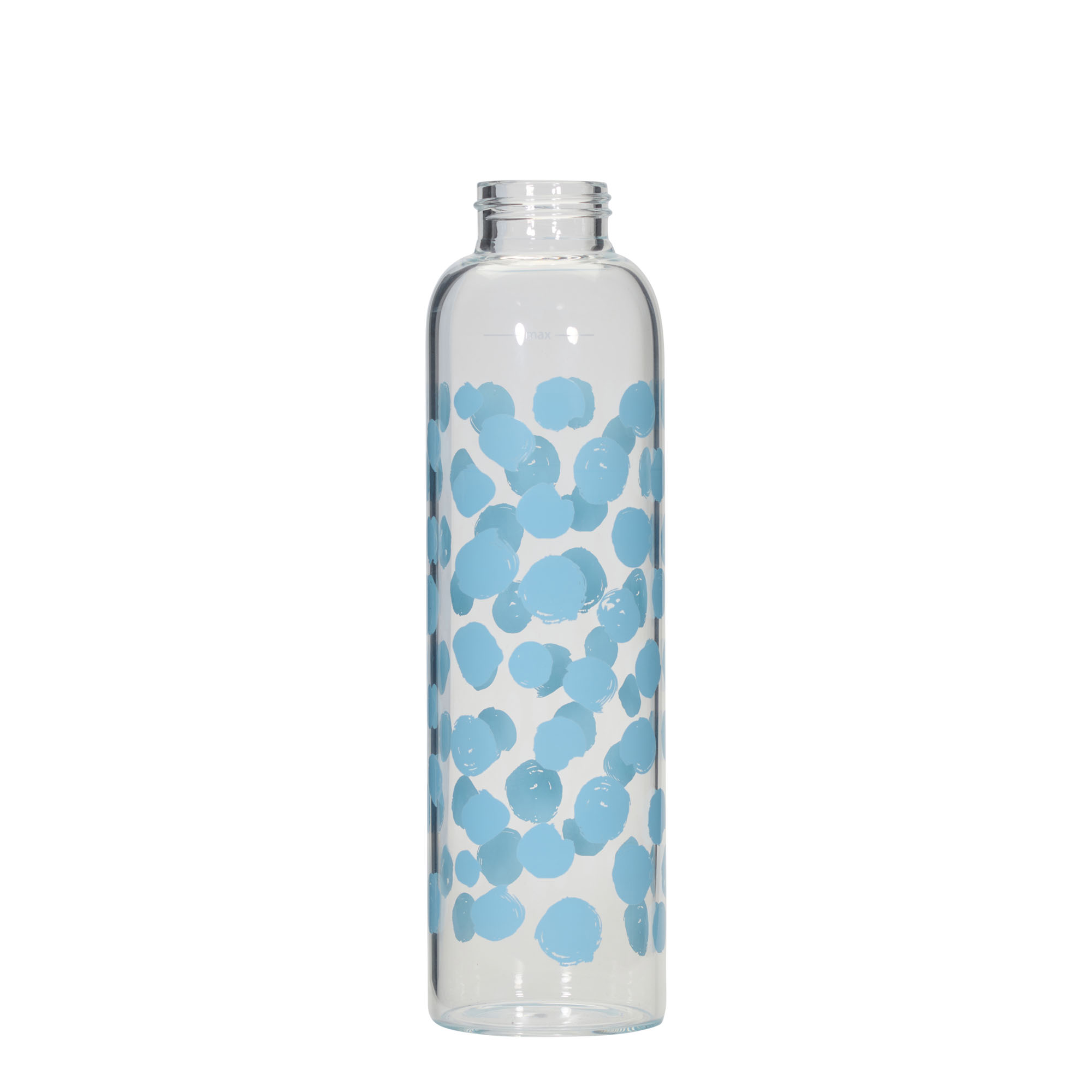 Borraccia da 500 ml 'Perseus - Punti Blu', bocca: chiusura a vite