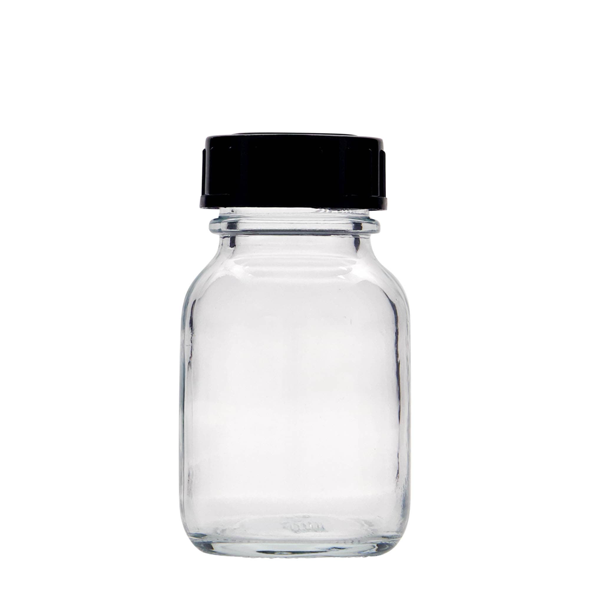 50 ml Vetro a collo largo, bocca: DIN 32