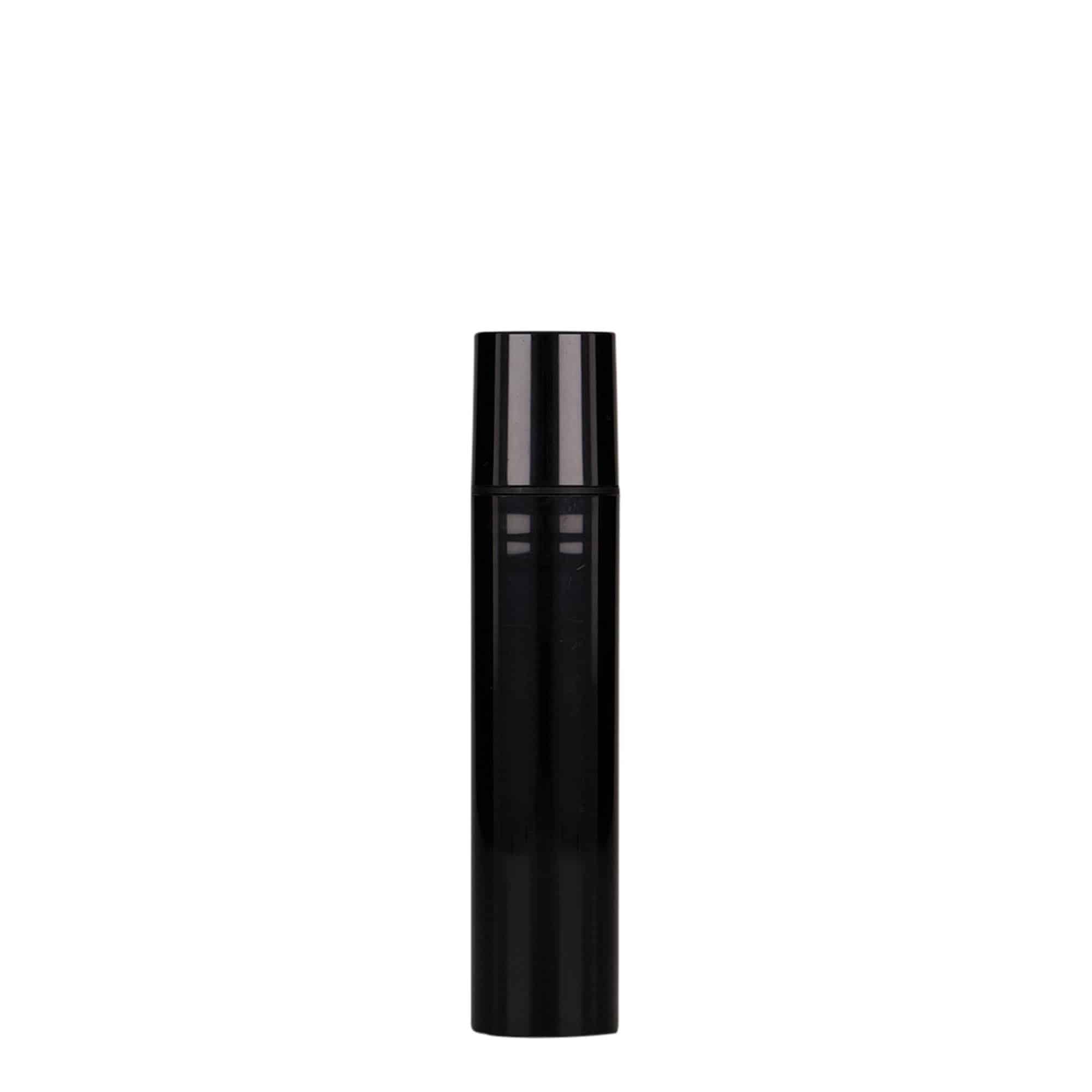 Dispenser Airless 15 ml 'Nano', plastica PP, nero