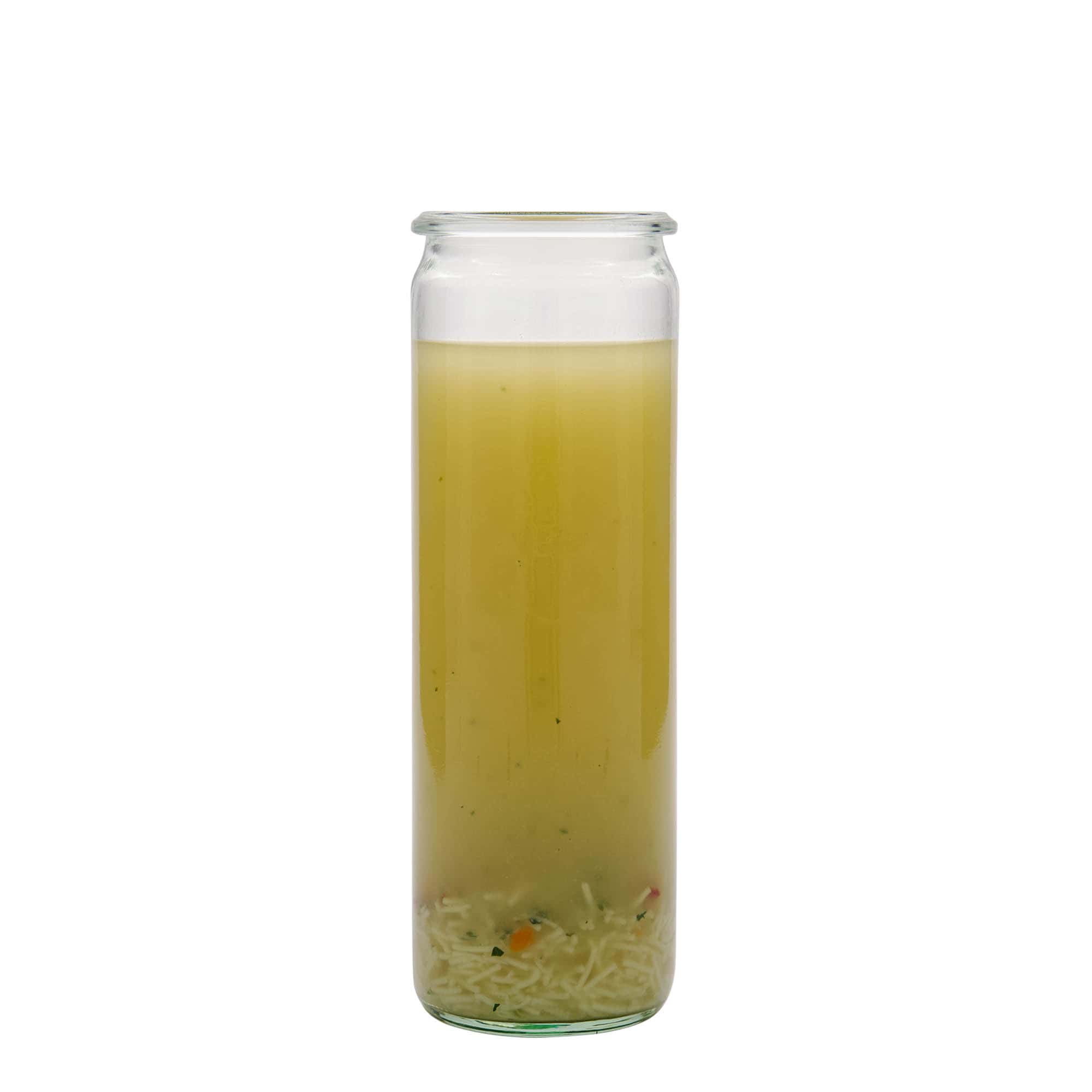 600 ml WECK barattolo cilindrico, apertura: bordo rotondo