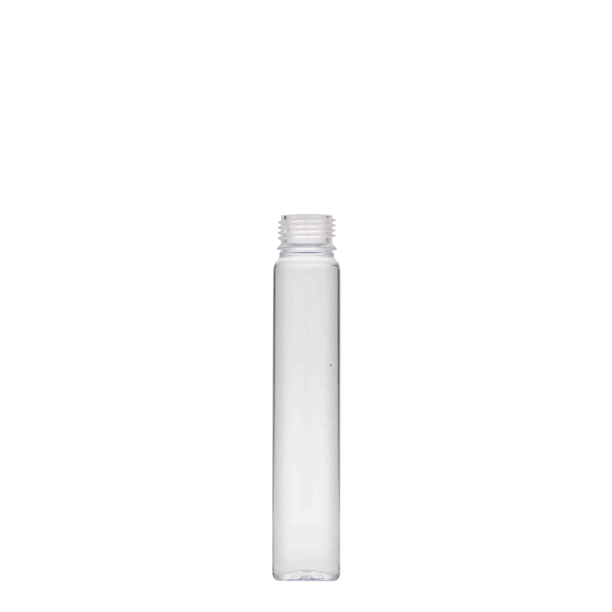 25 ml provetta in PET, plastica, bocca: chiusura a vite