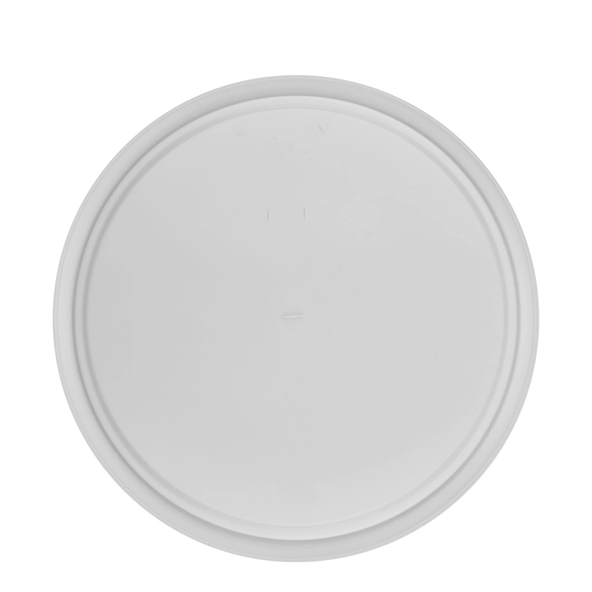 Coperchio per secchio da 30 l, plastica PP, bianco