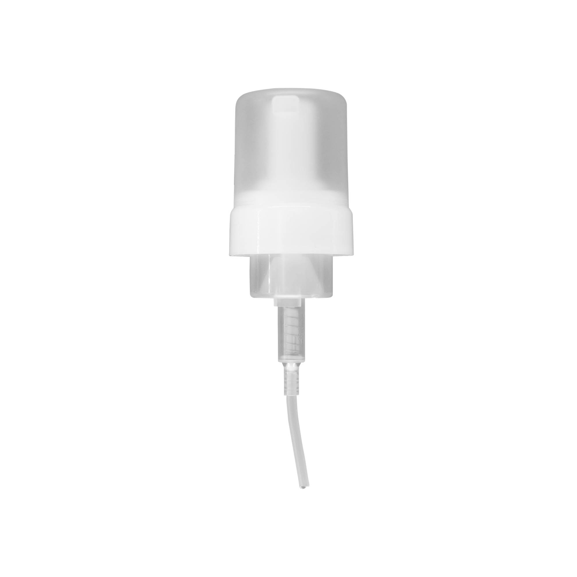 Dispenser 100 ml 'Foamer', plastica PP, bianco, per bocca: chiusura a vite