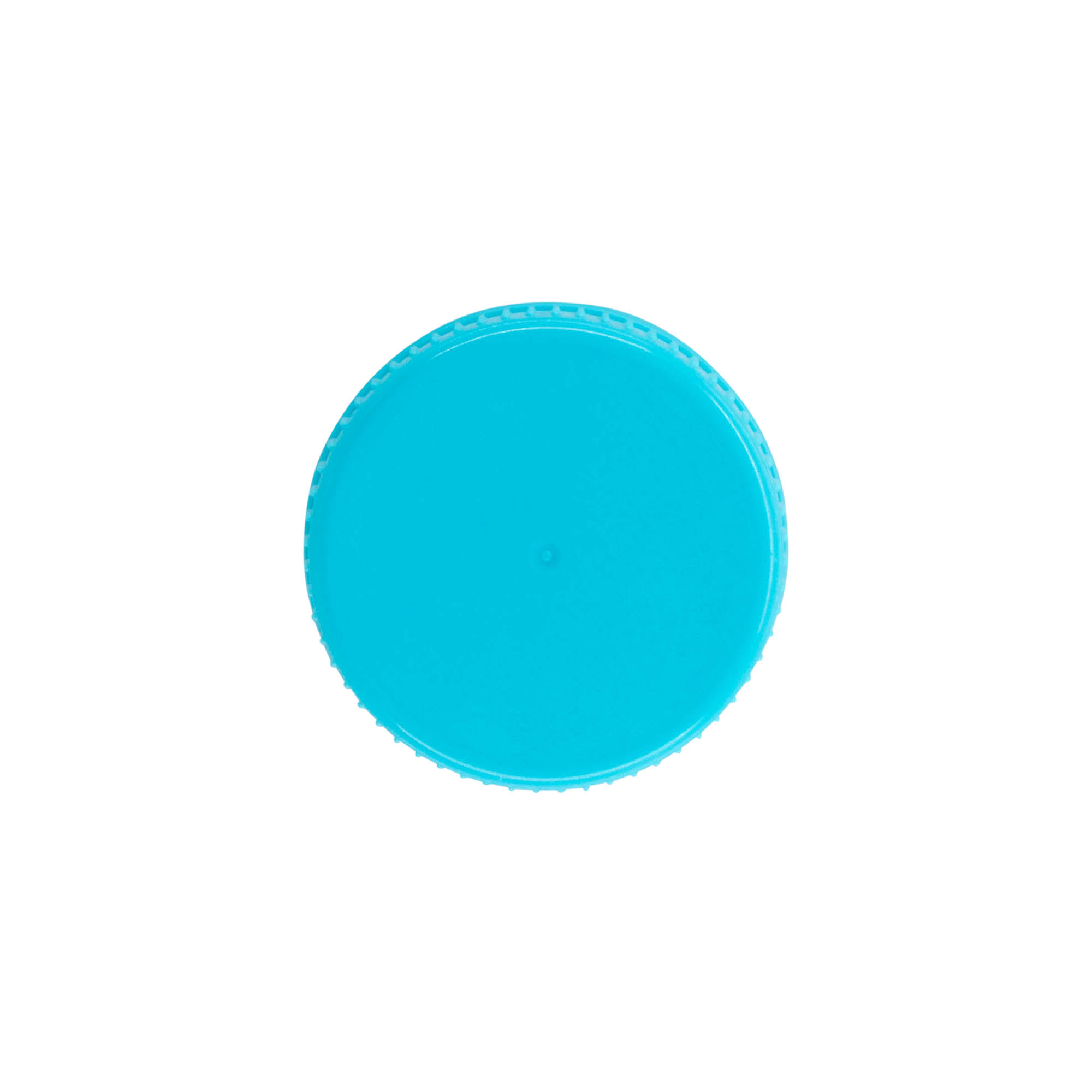Chiusura a vite 40mm, plastica PE, azzurro chiaro