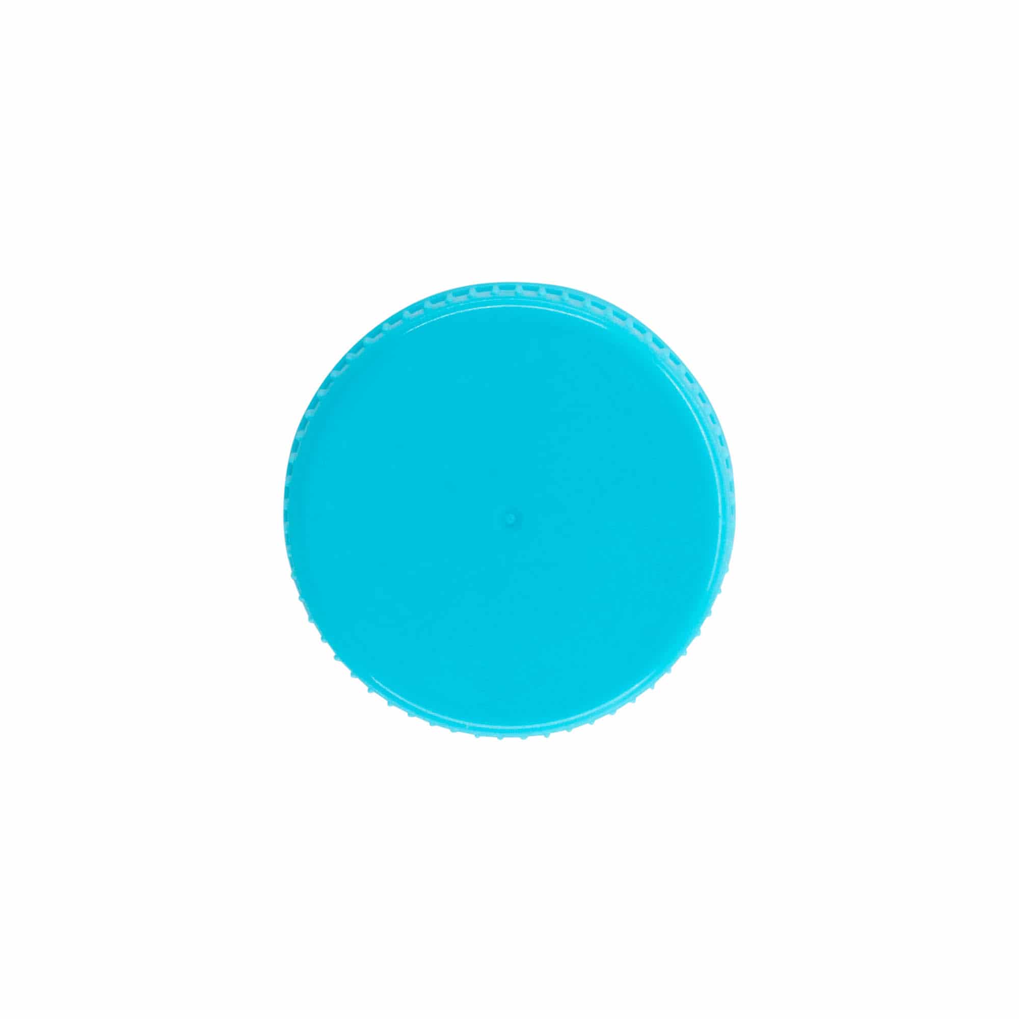 Chiusura a vite 40mm, plastica PE, azzurro chiaro