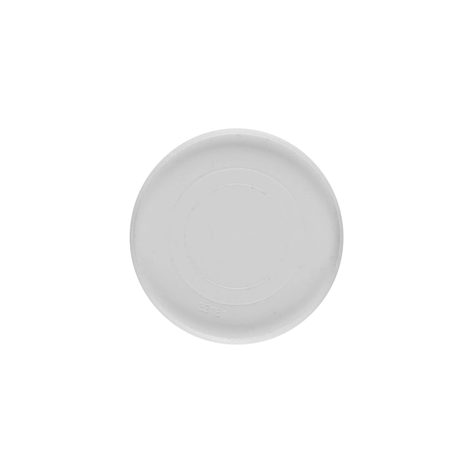 Disco di copertura per 30 ml 'Bianca', plastica PP, bianco