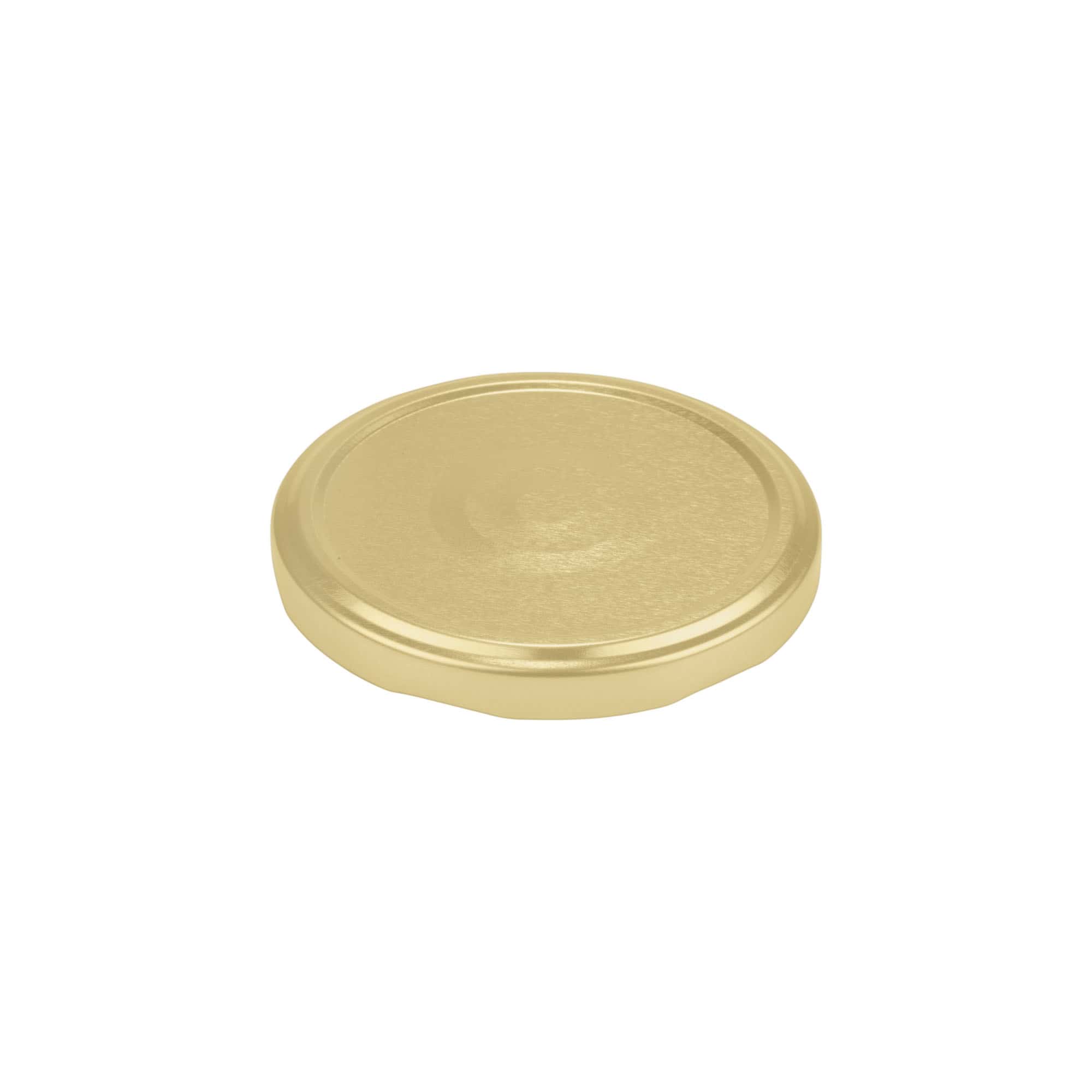Tappi Twist-Off, lamina bianca, sterilizzabili, oro, per bocca: TO 82