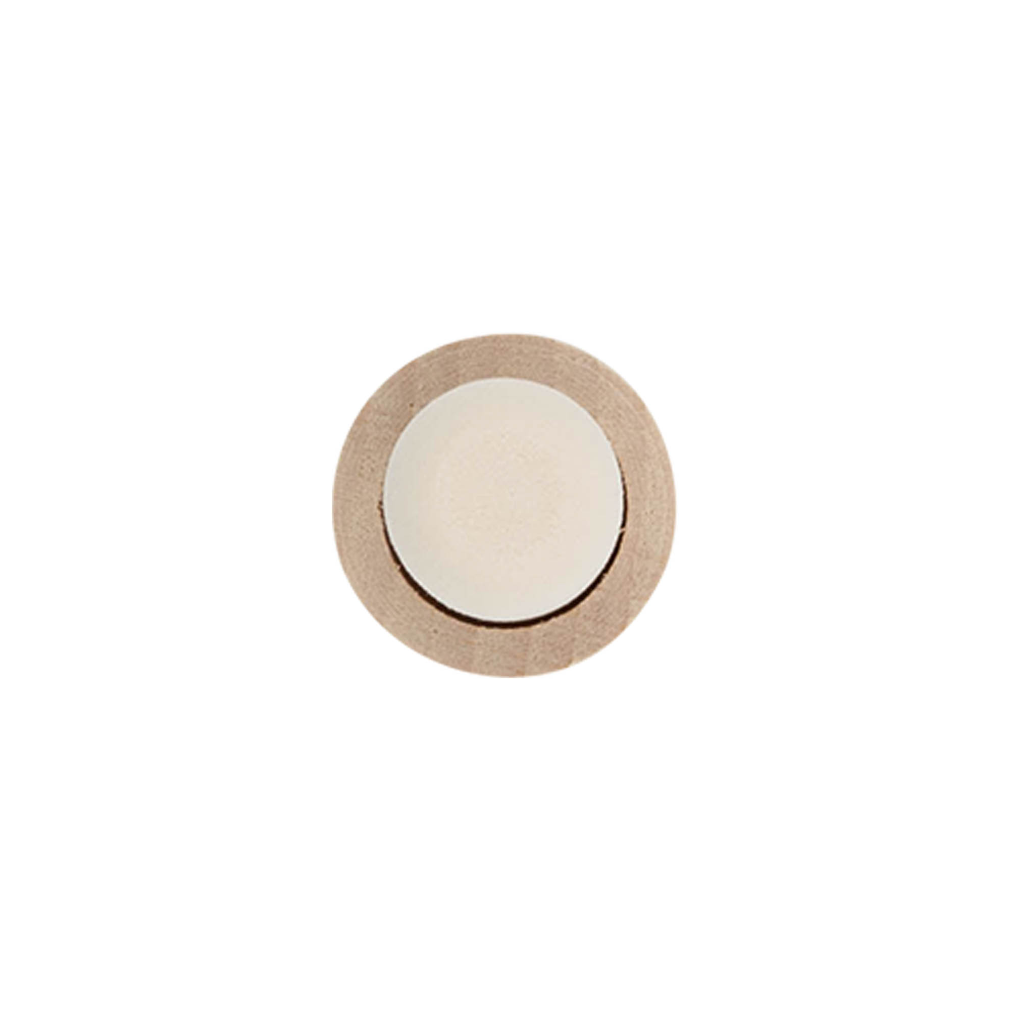 Tappo a manico 19 mm, legno/plastica, per bocca: sughero Tappo a manico 19 mm, legno/plastica, per bocca: sughero