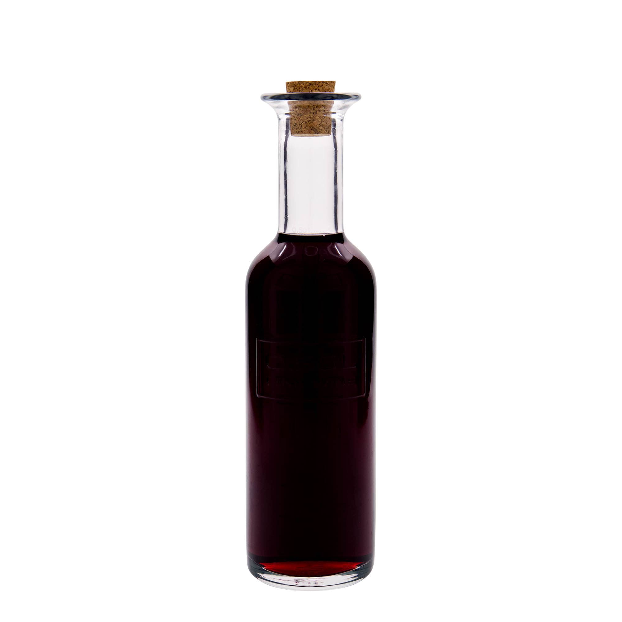 Bottiglia di vetro da 500 ml 'Optima Fine Wine', bocca: sughero