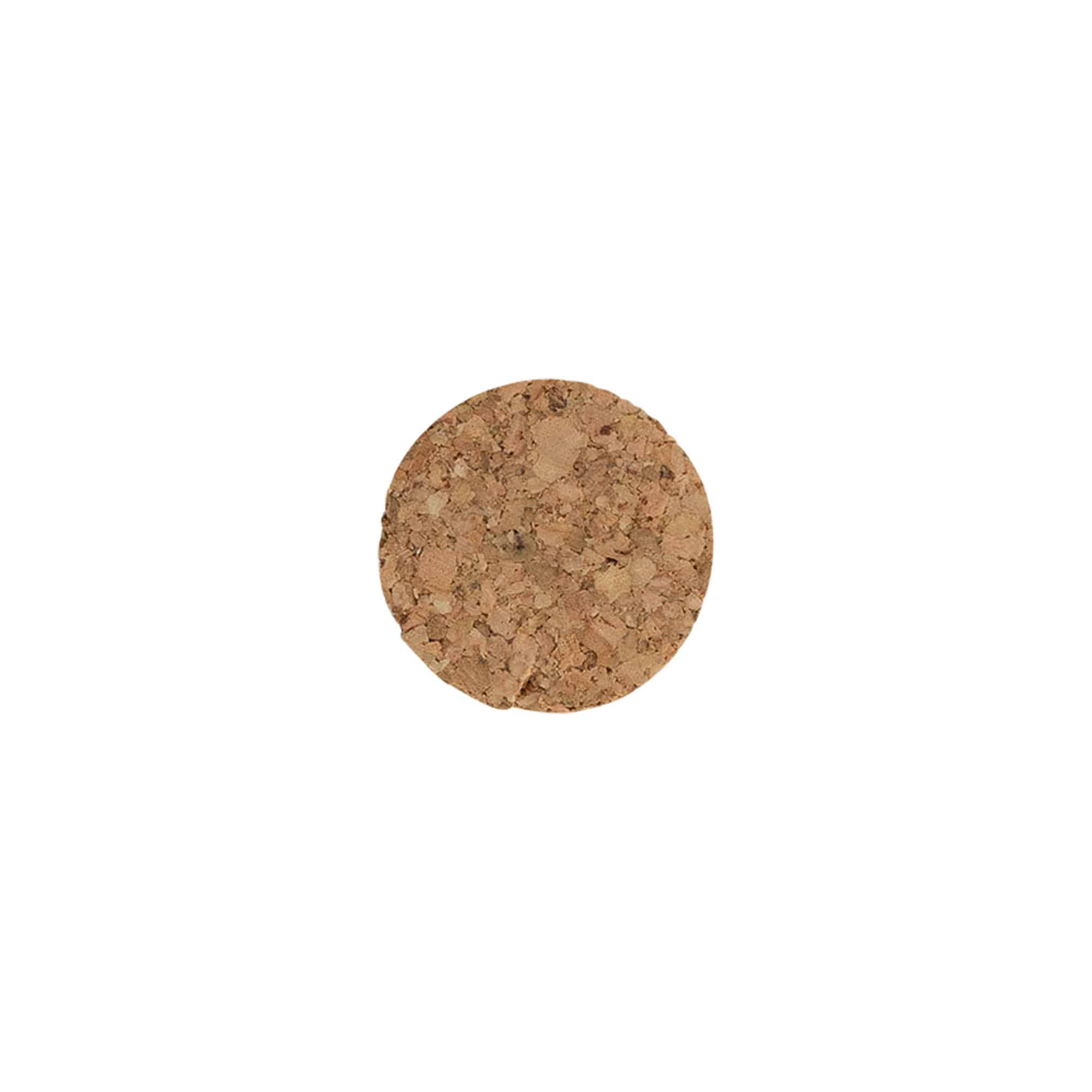 Tappo a punta 21-26 x 27, sughero pressato, beige, per bocca: sughero