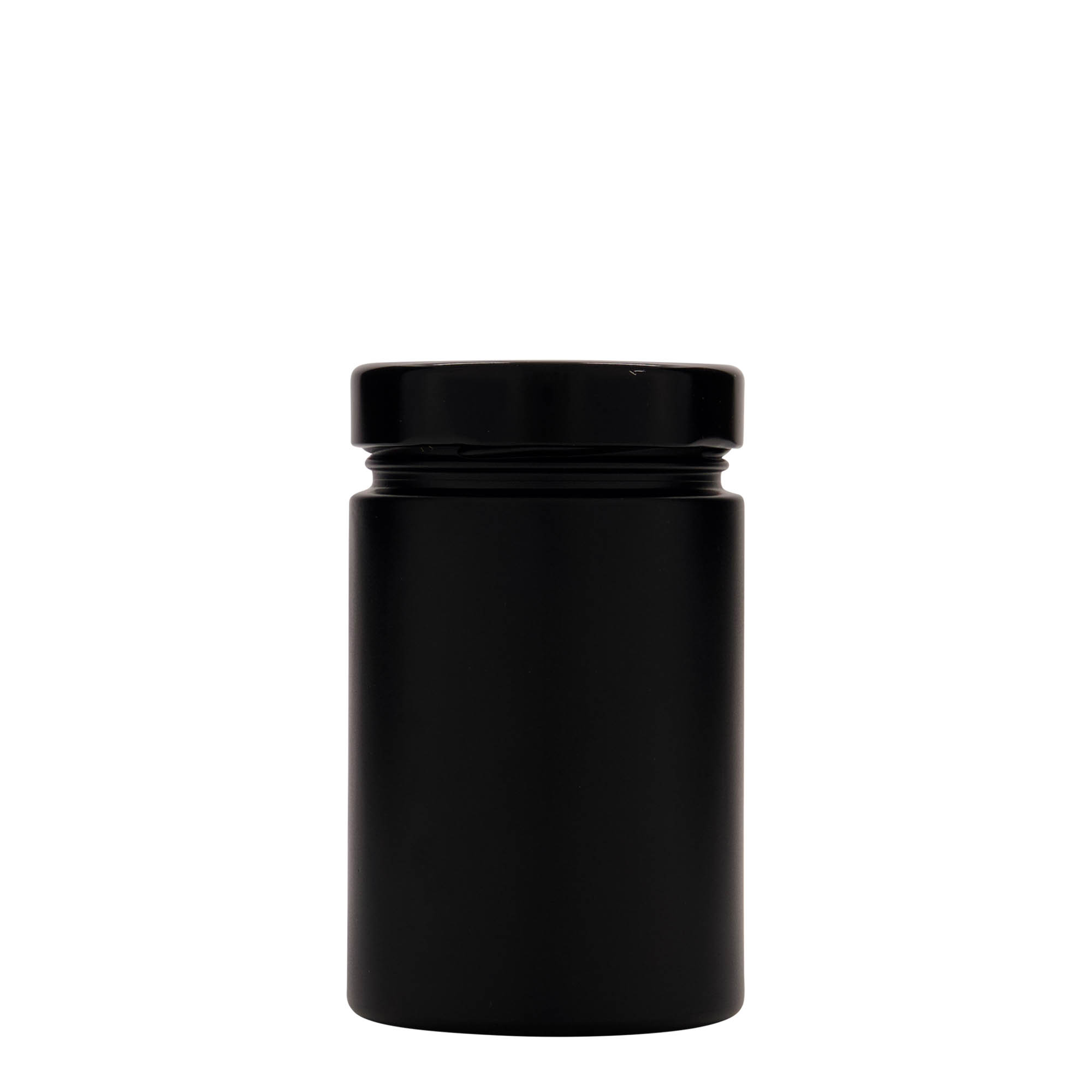 327 ml bicchiere rotondo 'Aurora', nero, bocca: Deep-Twist-Off (DTO 66) 327 ml bicchiere rotondo 'Aurora', nero, bocca: Deep-Twist-Off (DTO 66)