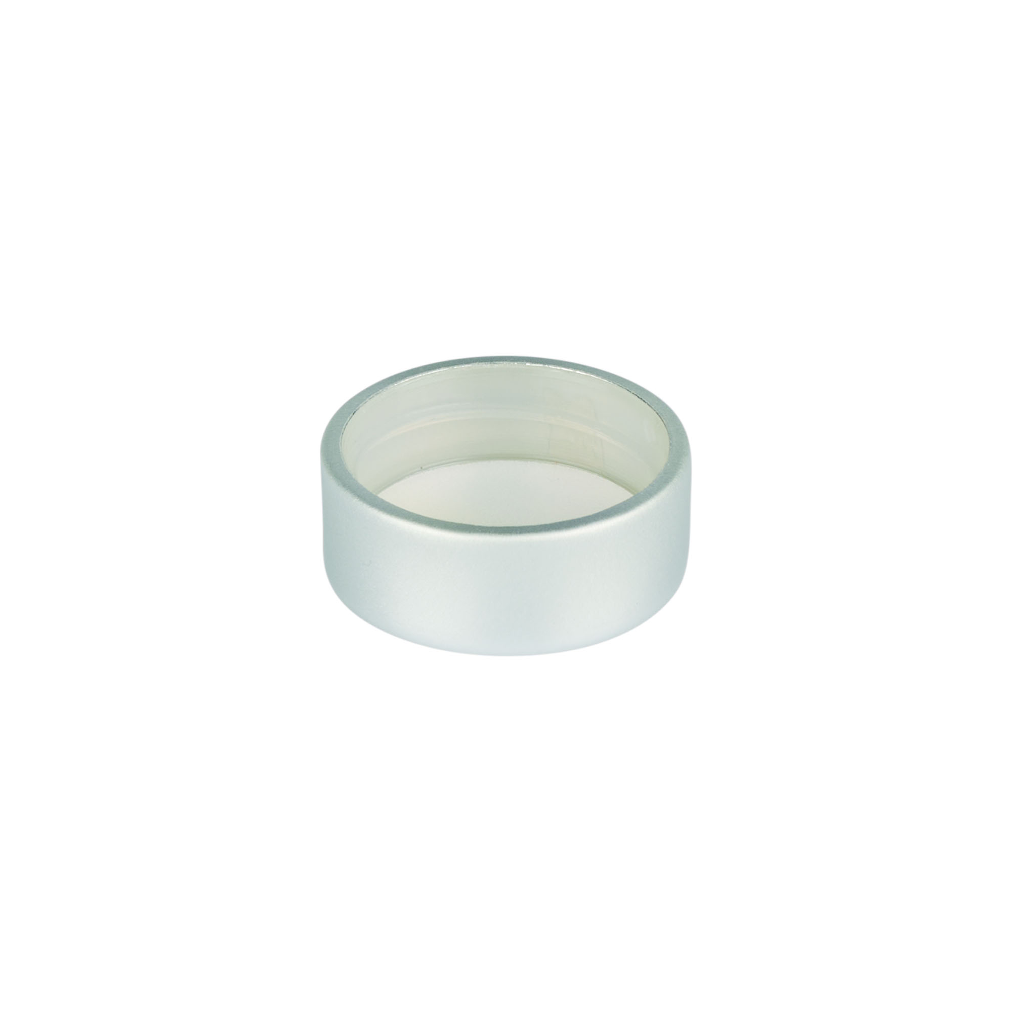 Chiusura a vite, metallo, argento, per bocca: GPI 28/400 Chiusura a vite, metallo, argento, per bocca: GPI 28/400