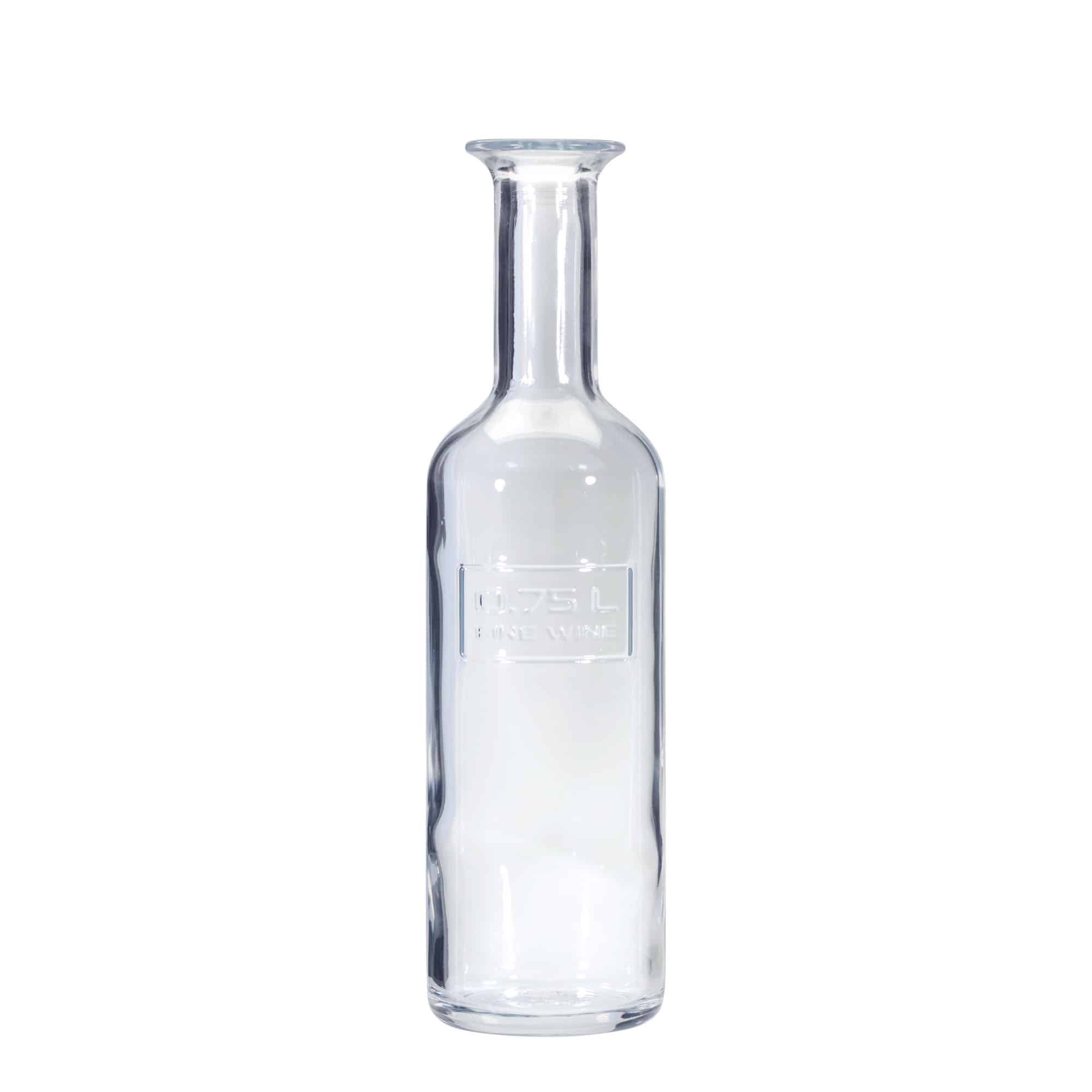 750 ml Bottiglia di vetro 'Optima Fine Wine', imboccatura: fascetta 750 ml Bottiglia di vetro 'Optima Fine Wine', imboccatura: fascetta