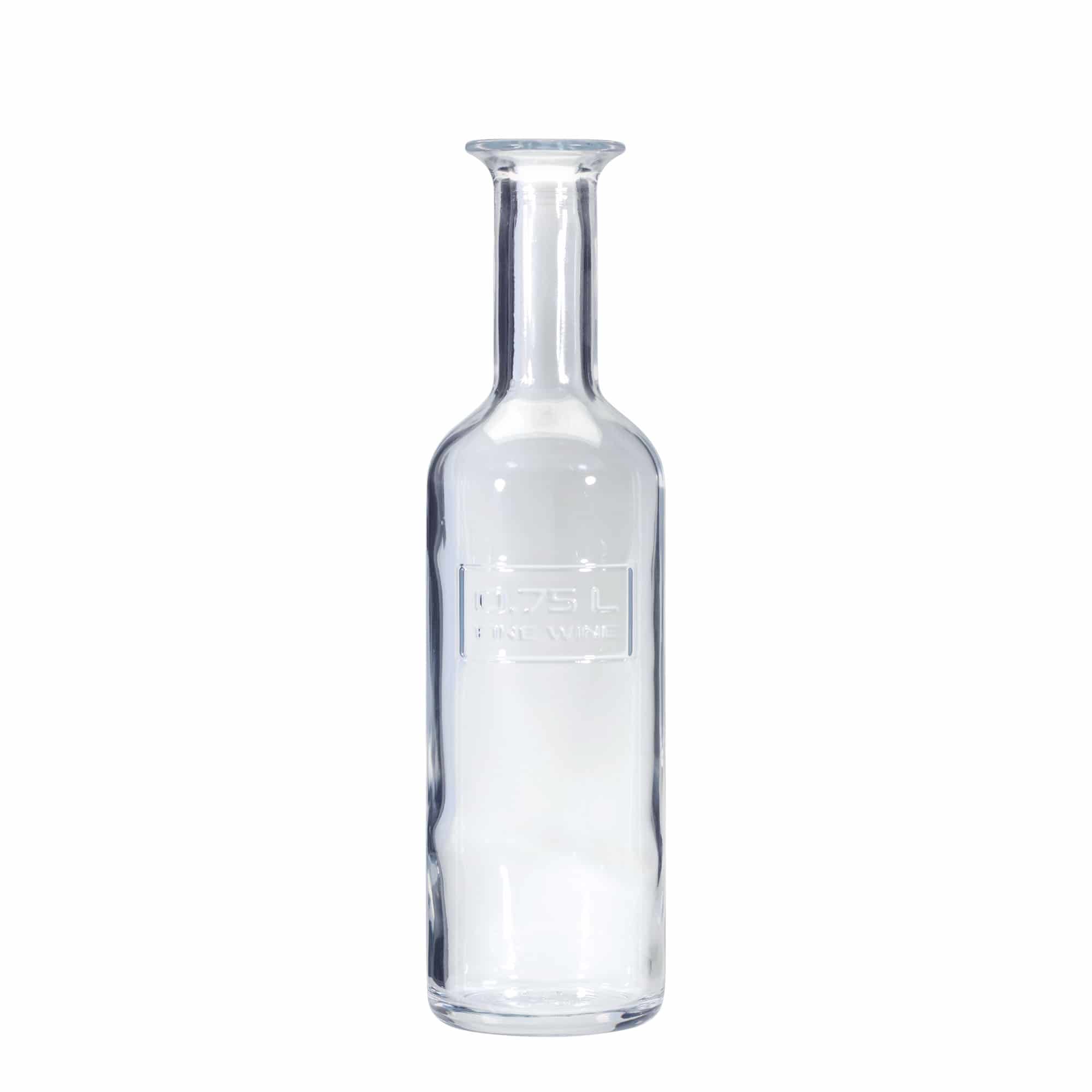 Bottiglia di vetro da 750 ml 'Optima Fine Wine', bocca: sughero