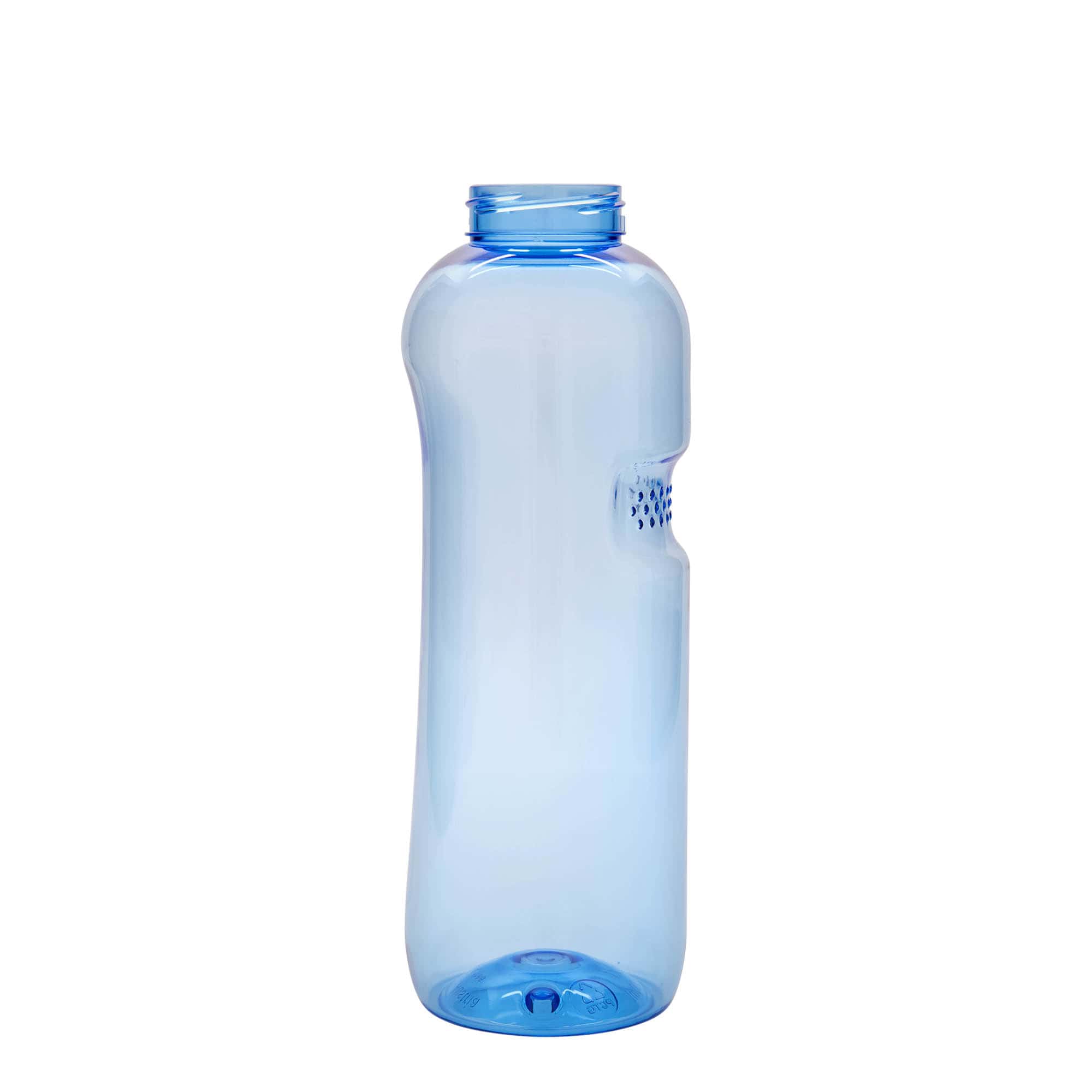 1.000 ml bottiglia da bere in PET 'Kavodrink', plastica, blu