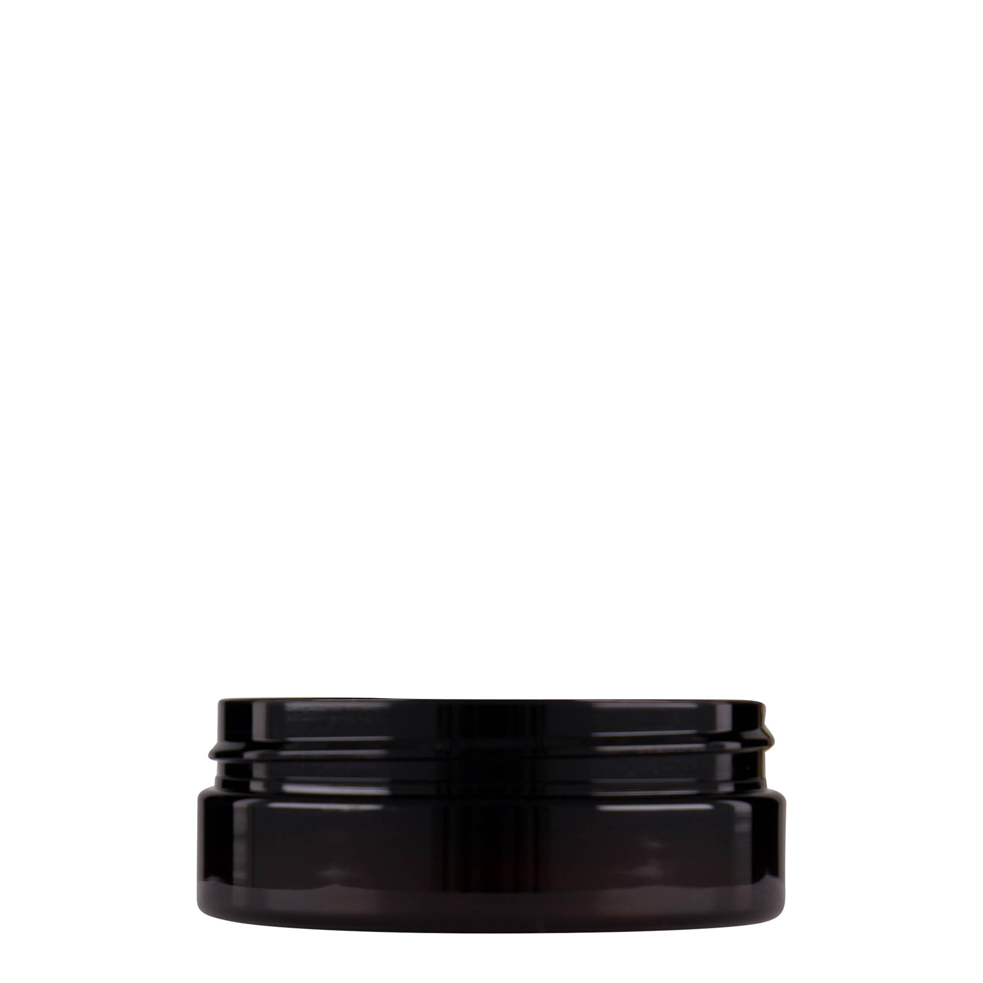 50 ml barattolo in PET 'Isabella', marrone, bocca: 70/400 50 ml barattolo in PET 'Isabella', marrone, bocca: 70/400