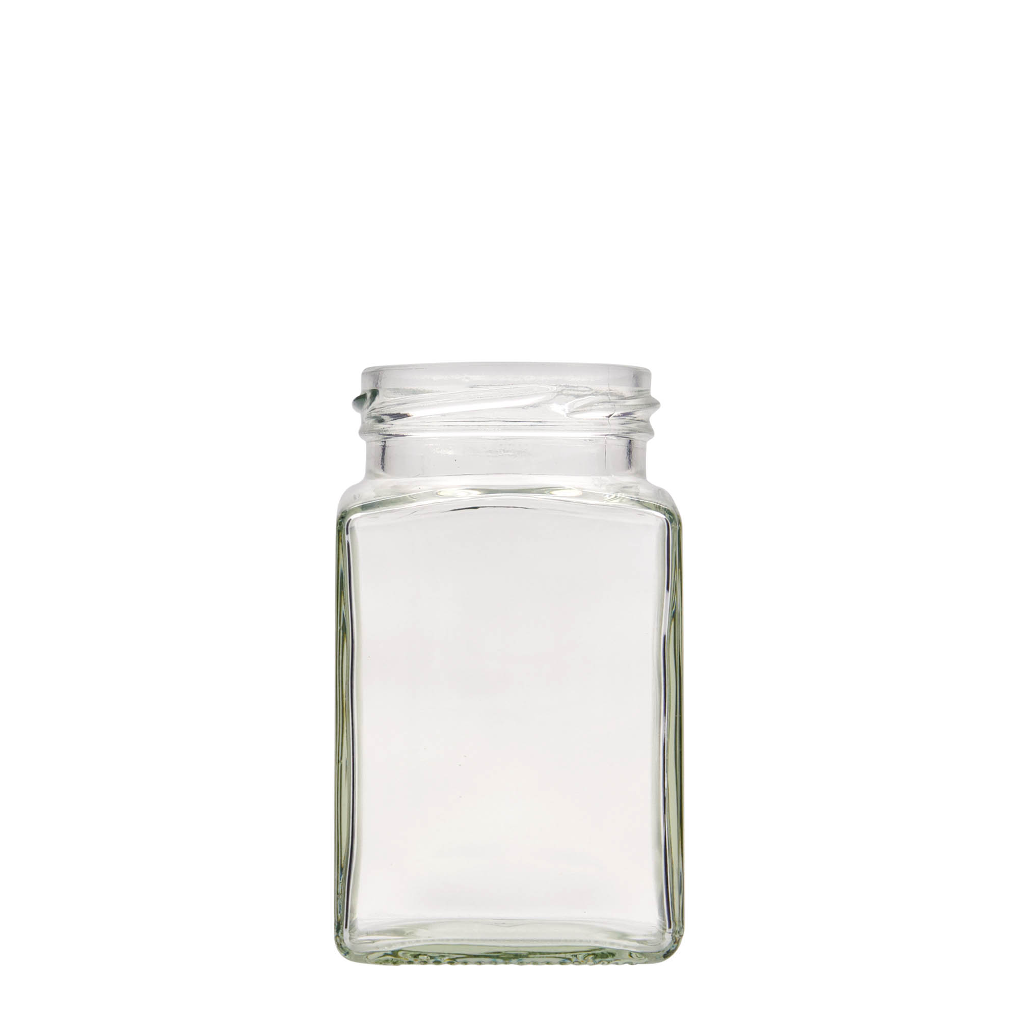 260 ml barattolo quadrato, bocca: twist-off (TO 58)