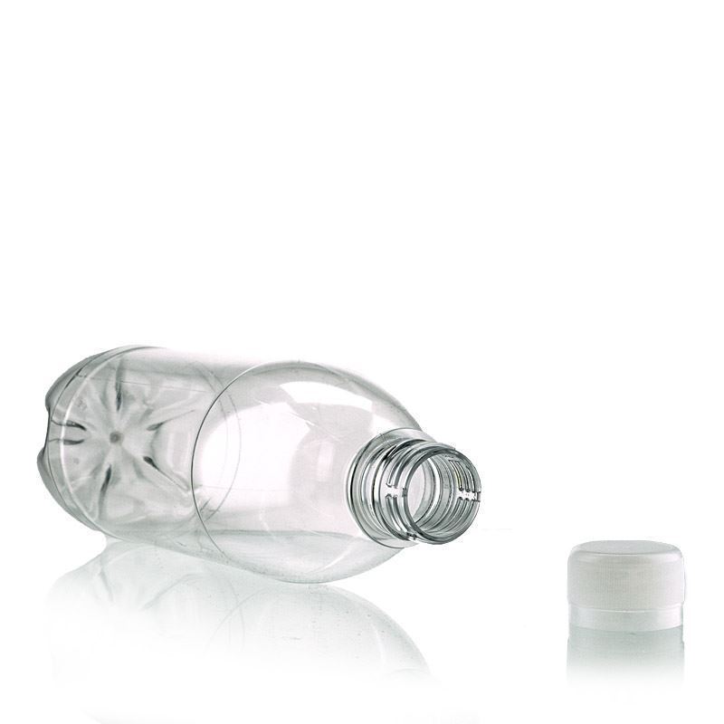 Bottiglia PET universale da 500 ml, plastica, bocca: PCO28