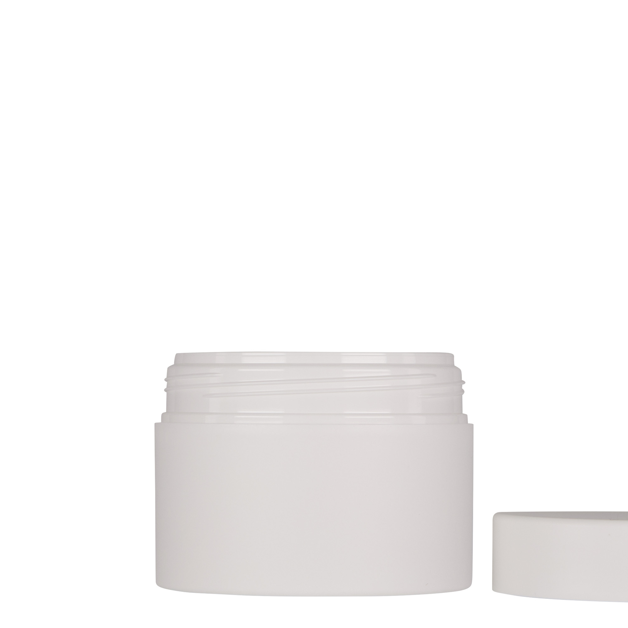 150 ml barattolo in plastica 'Antonella', PP, bianco, apertura: chiusura a vite 150 ml barattolo in plastica 'Antonella', PP, bianco, apertura: chiusura a vite