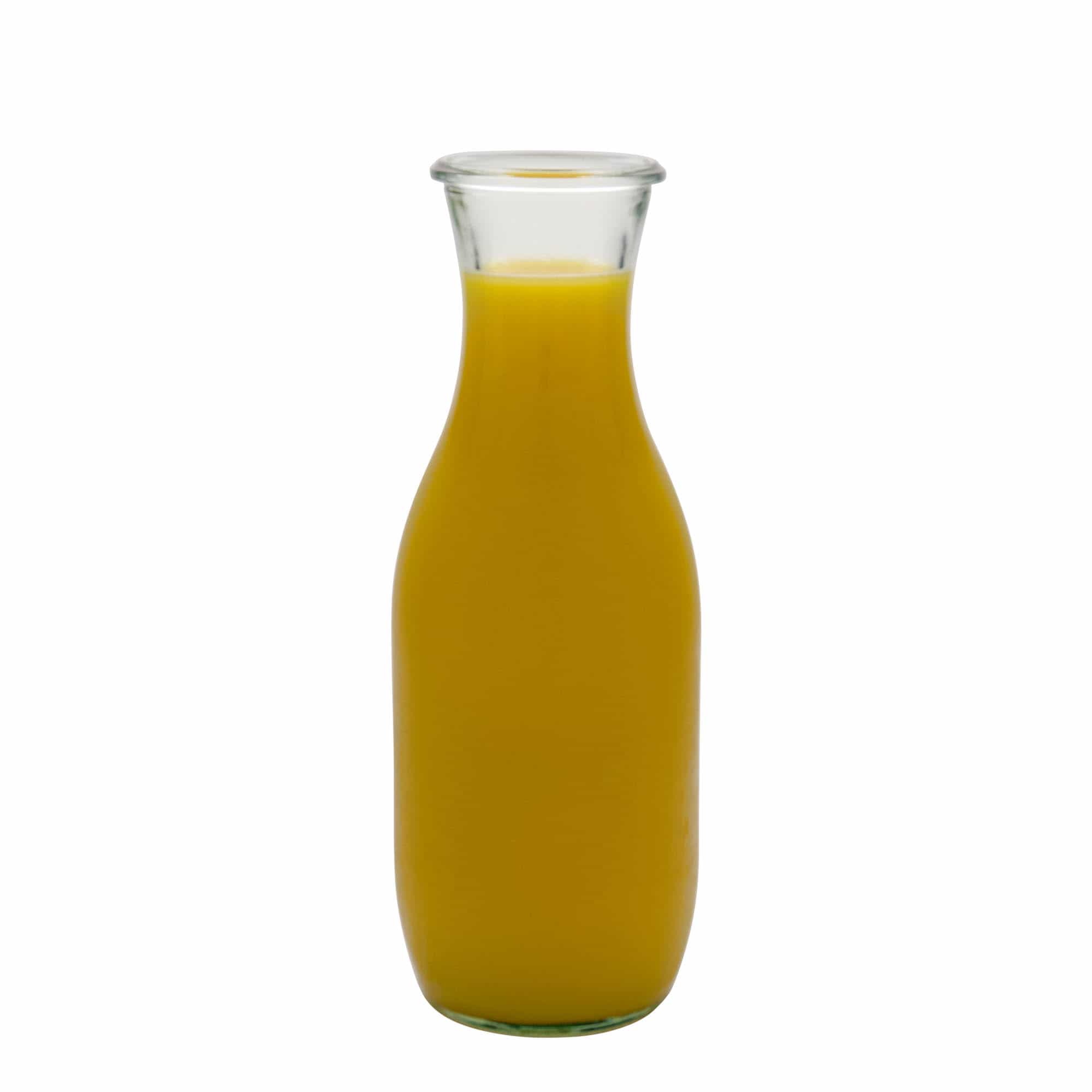 1.000 ml Bottiglia WECK, vetro, imboccatura: bordo rotondo