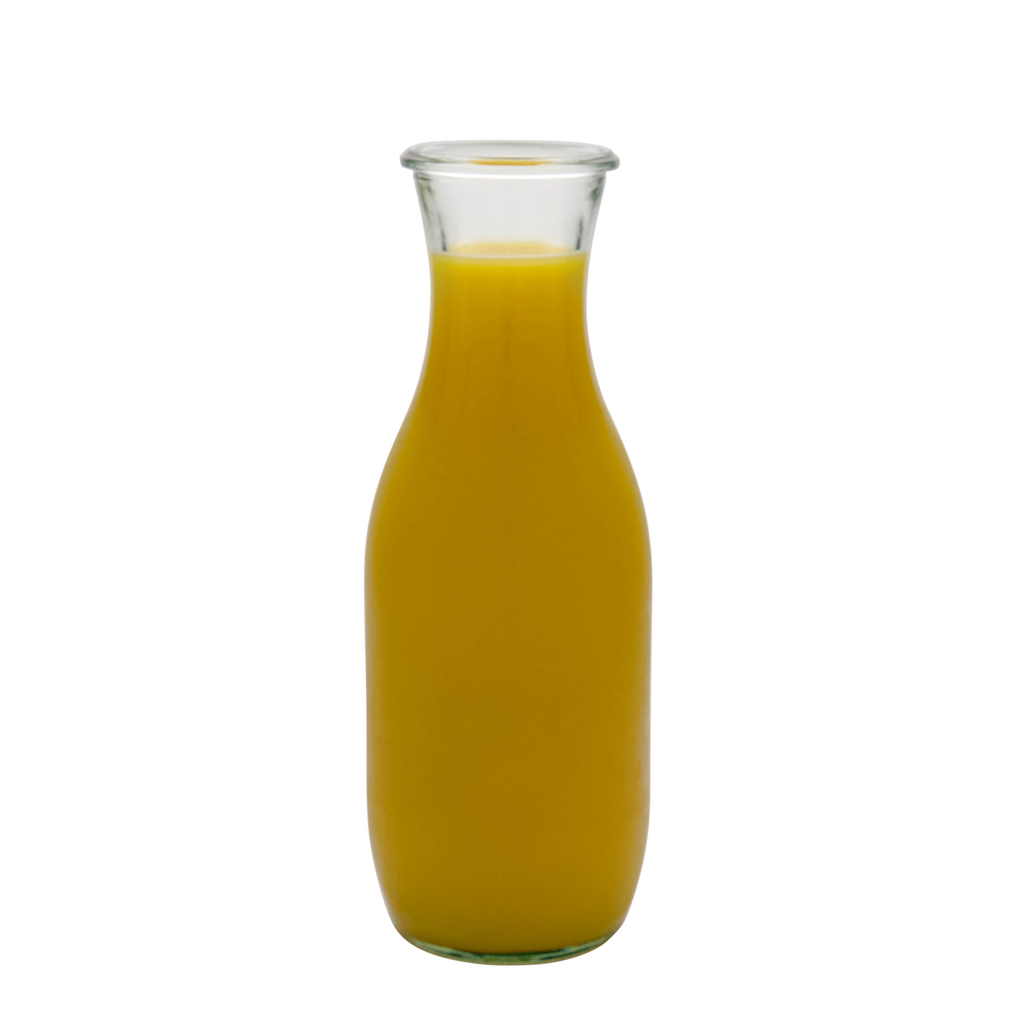 1.000 ml bottiglia per succo WECK #, bocca: bordo tondo