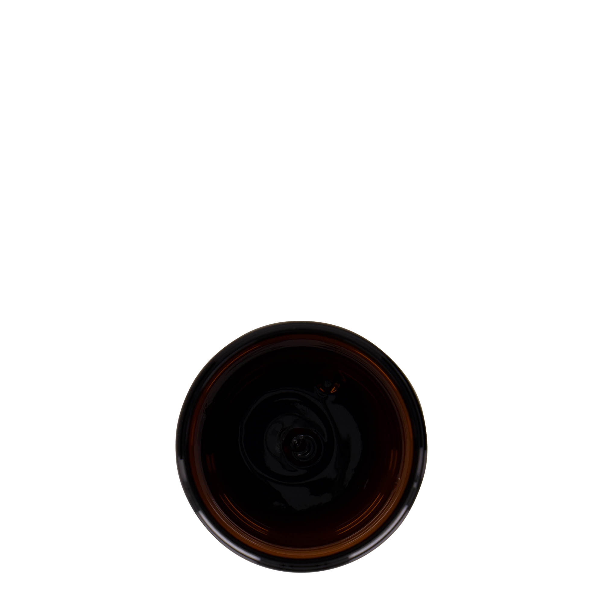 250 ml barattolo PET 'Isabella', marrone, bocca: 70/400