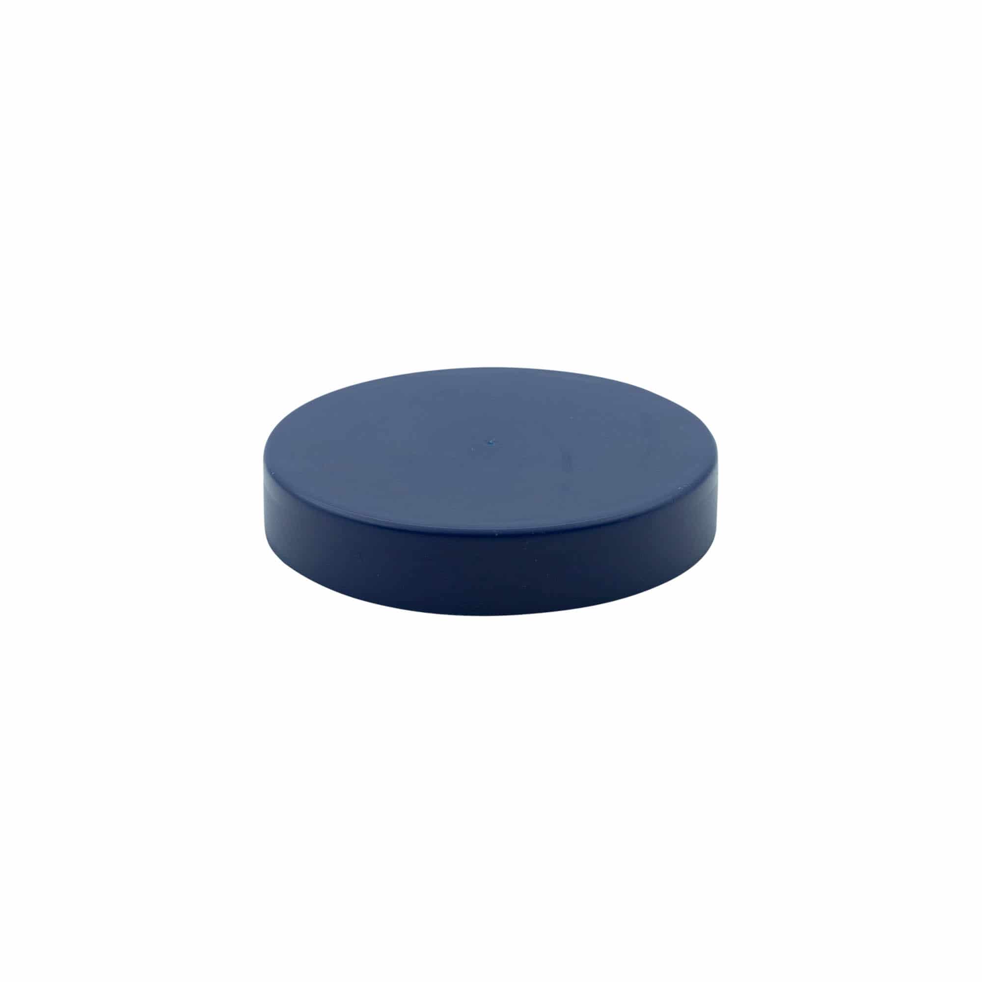 Coperchio a calotta per vaso in ceramica standard, plastica HDPE, blu