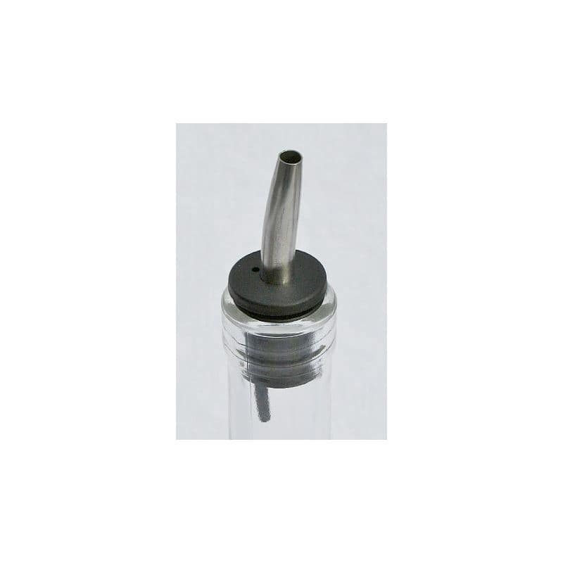 Tappo versatore Inox conico, acciaio inossidabile, argento