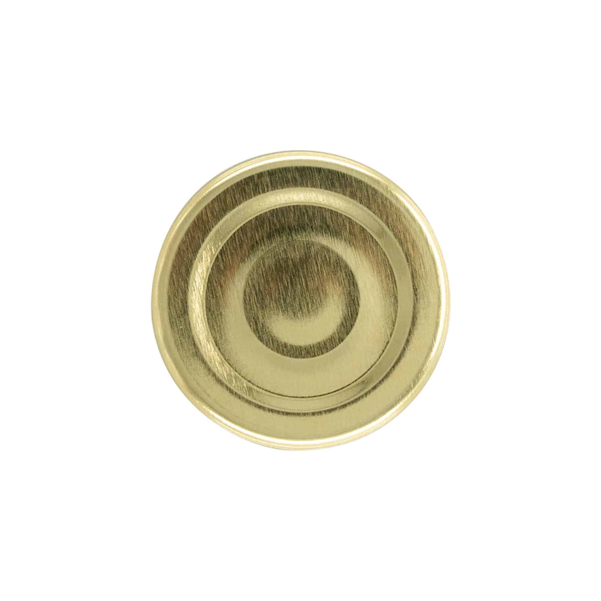 Tappi Twist-Off, lamina bianca, sterilizzabili, oro, per bocca: TO 43