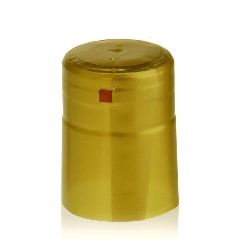 Capsula termoretraibile 32x41, plastica PVC, oro