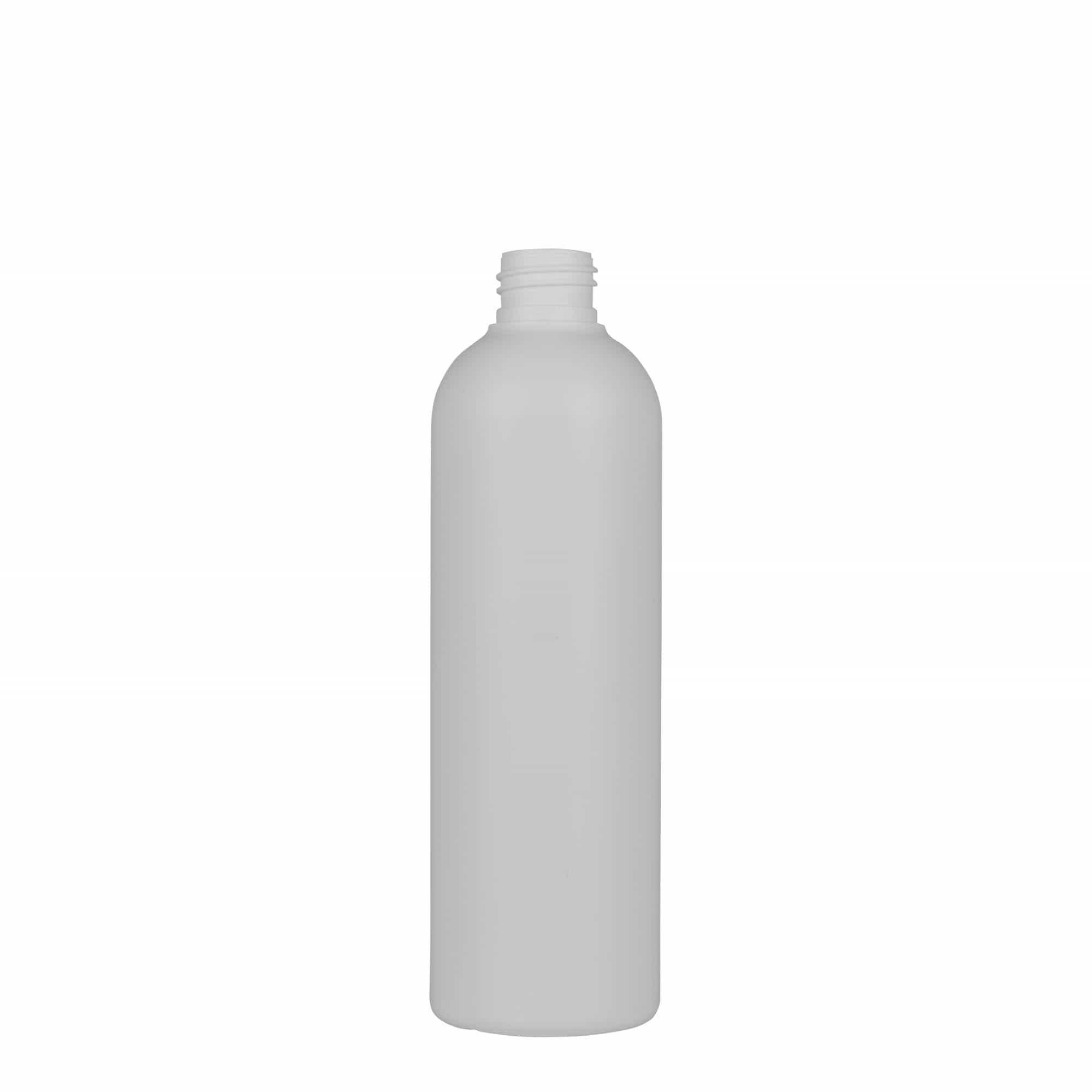 Bottiglia in plastica da 300 ml 'Tuffy', HDPE, bianca, bocca: 24/410