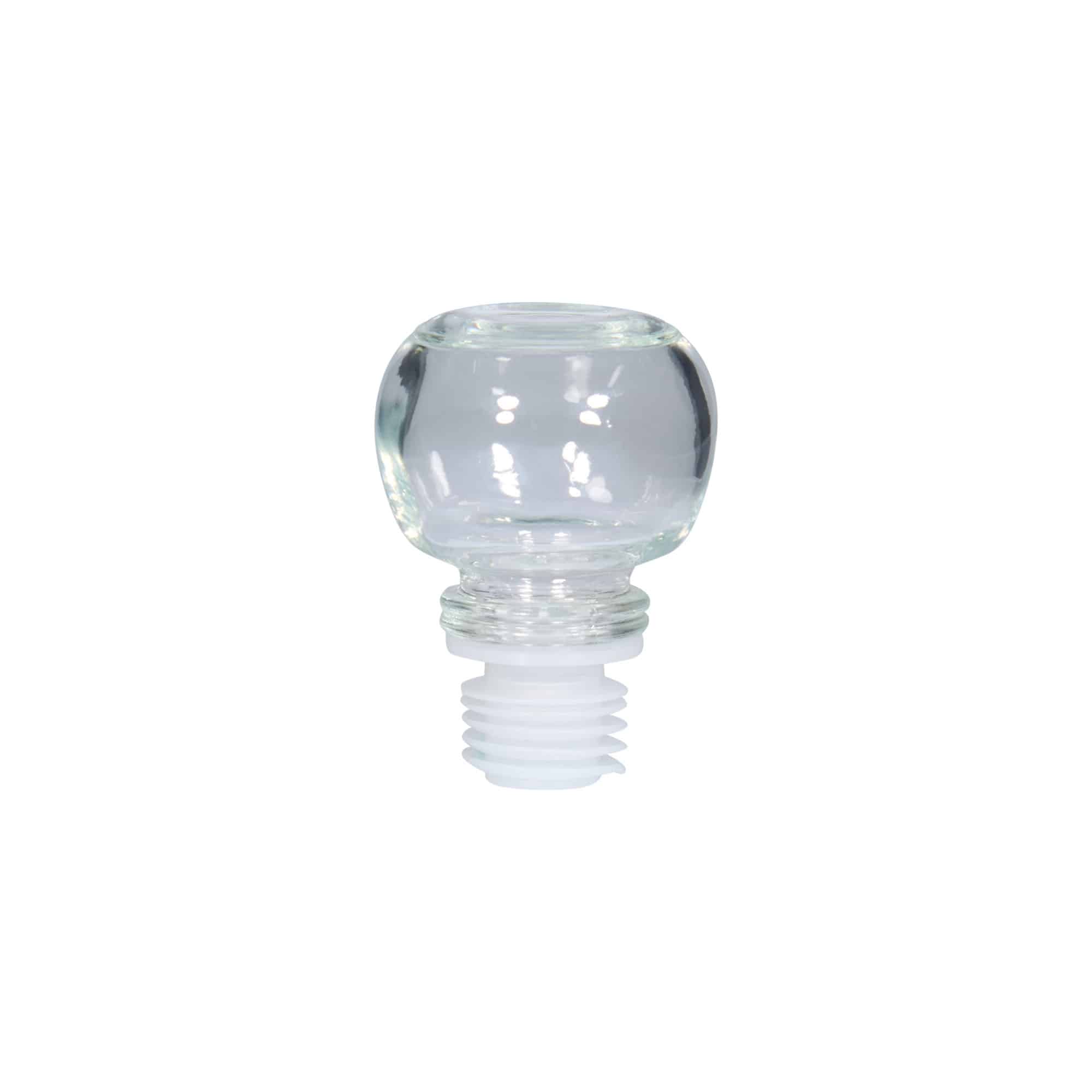 Tappo a vite 19 mm, vetro, per bocca: sughero