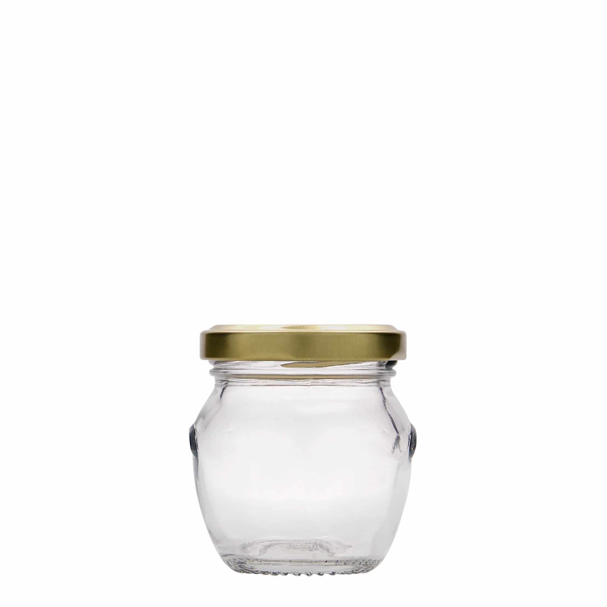 100 ml Vasetto decorativo 'Orcio', vetro, imboccatura: Twist-Off (TO 53)