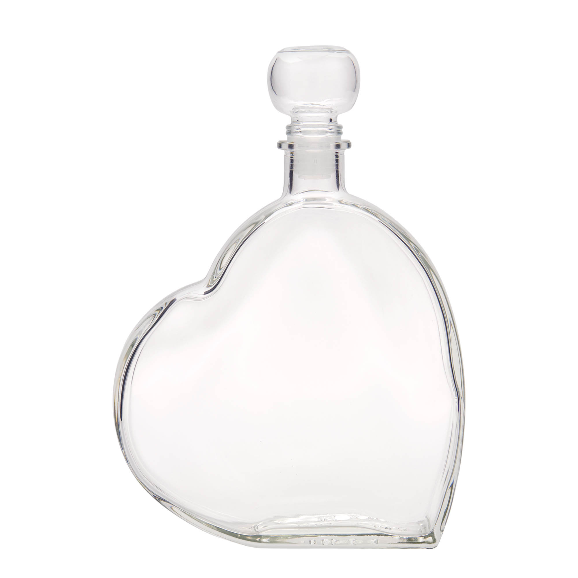 Bottiglia di vetro da 500 ml 'Passion', bocca: tappo in sughero Bottiglia di vetro da 500 ml 'Passion', bocca: tappo in sughero