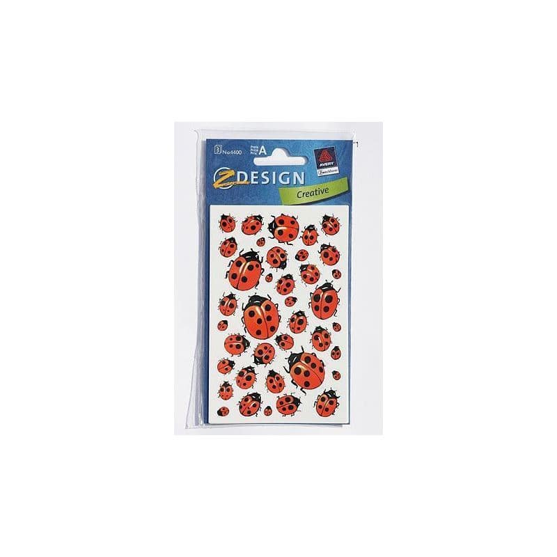 Adesivi Zweckform 'Coccinella', carta, multicolore