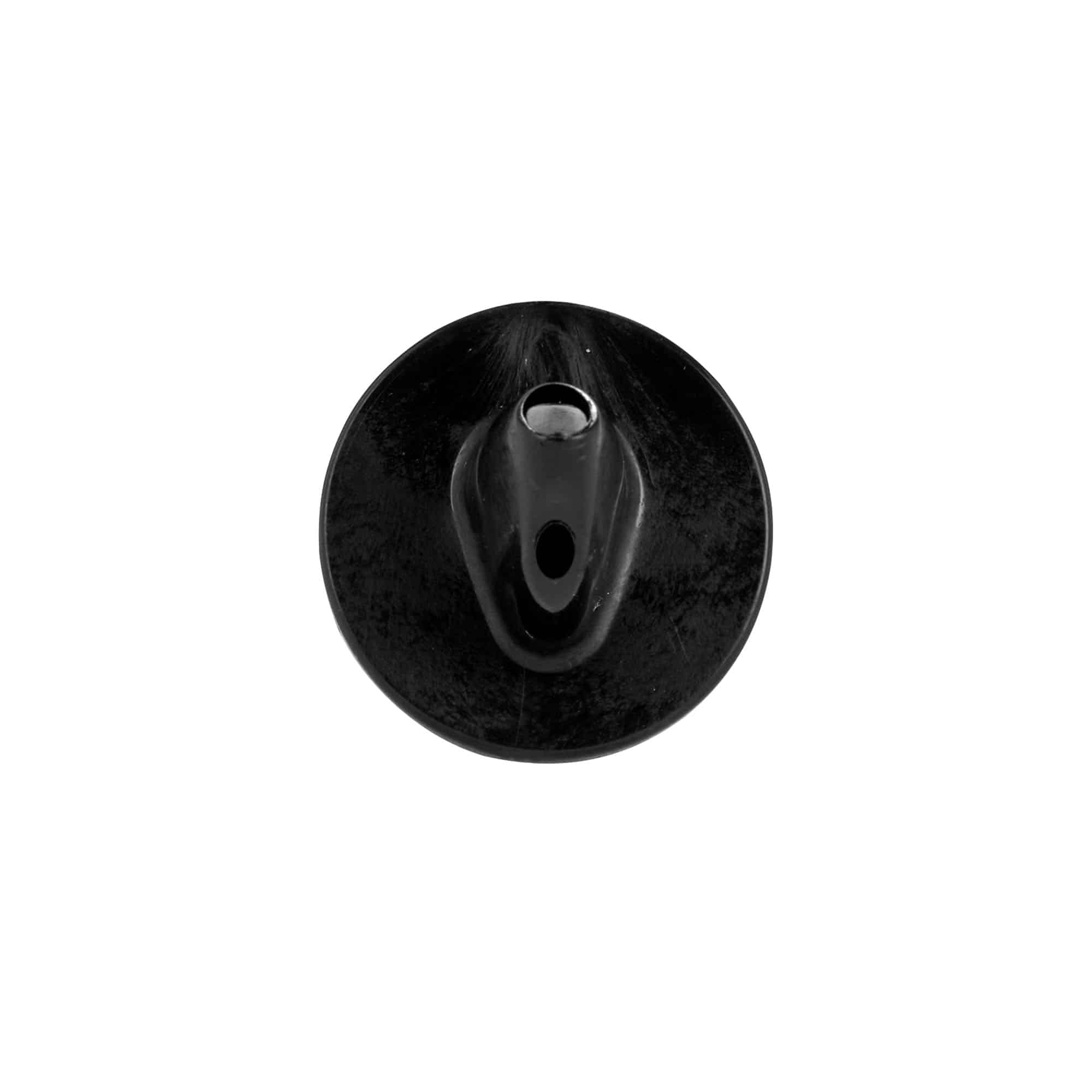 Tappo versatore Jet-Pour, plastica PE, nero