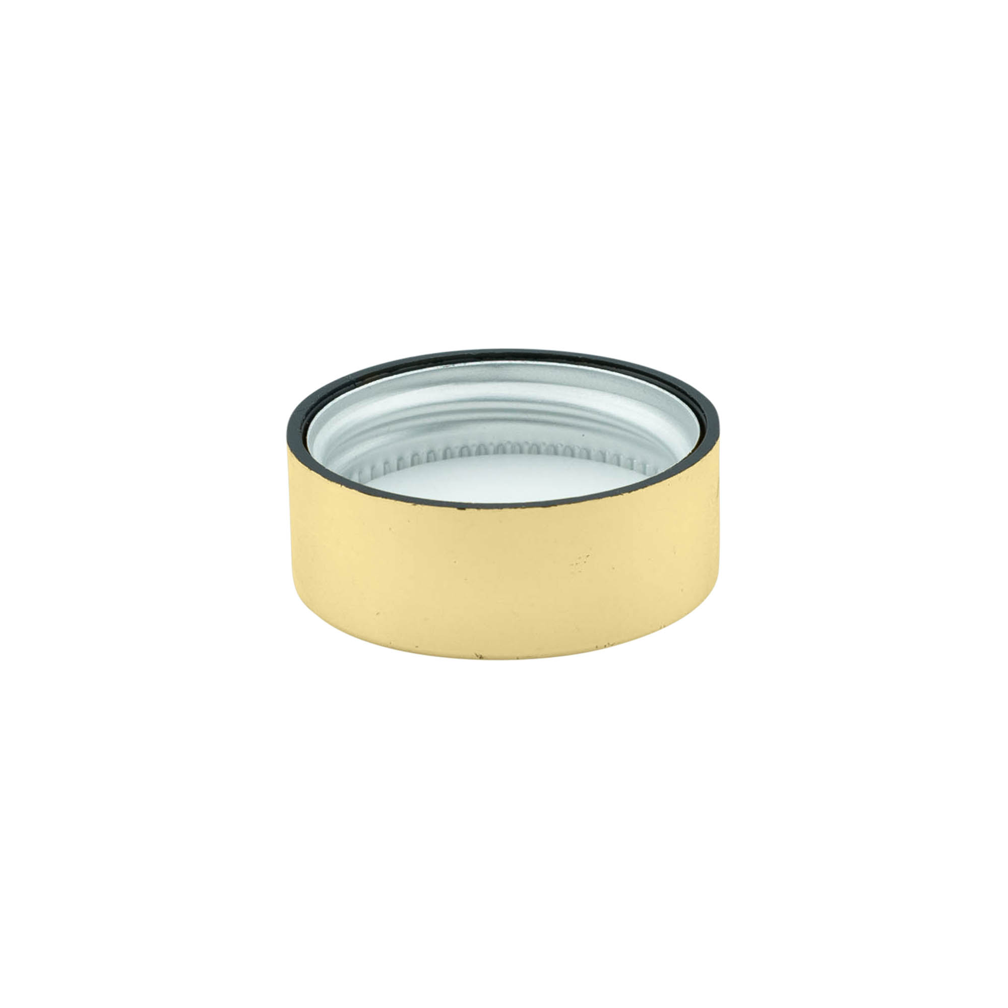Tappo a vite, plastica ABS, oro, per imboccatura: GPI 33/400