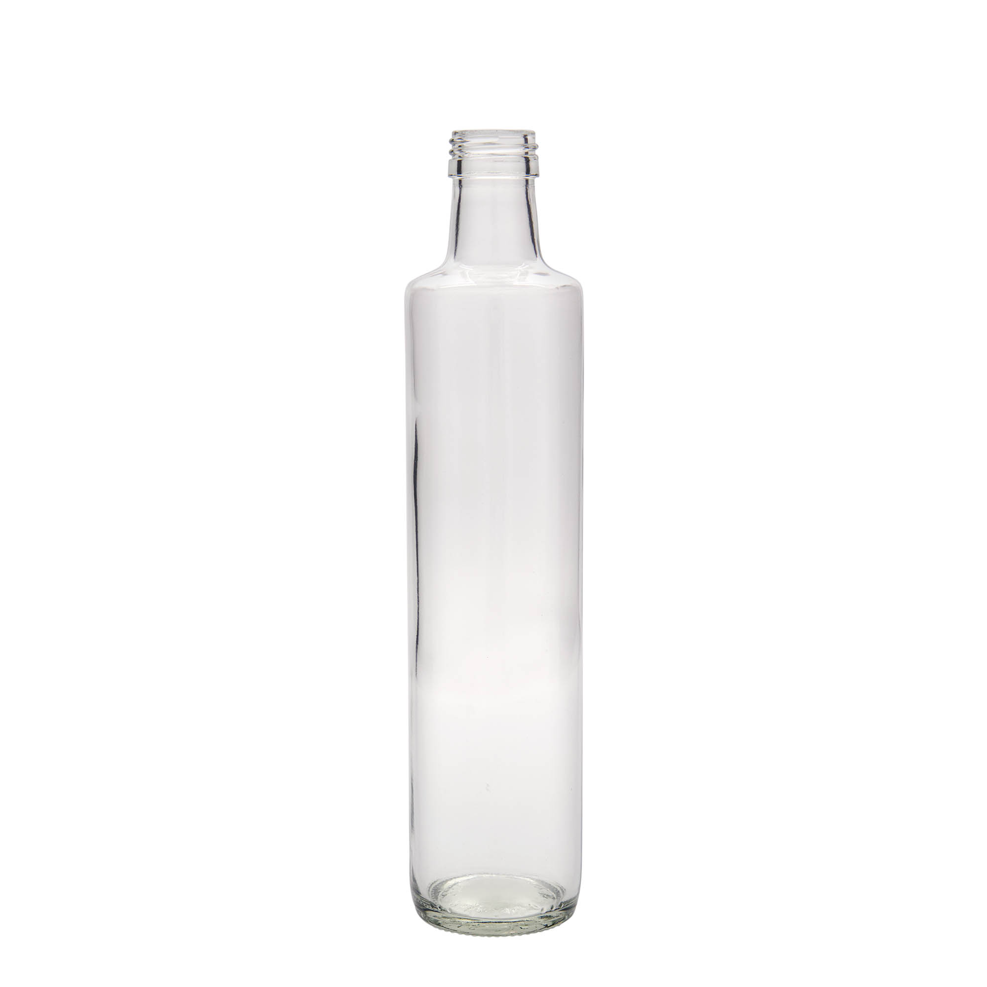 Bottiglia di vetro da 500 ml 'Dorica', bocca: PP 31,5 Bottiglia di vetro da 500 ml 'Dorica', bocca: PP 31,5