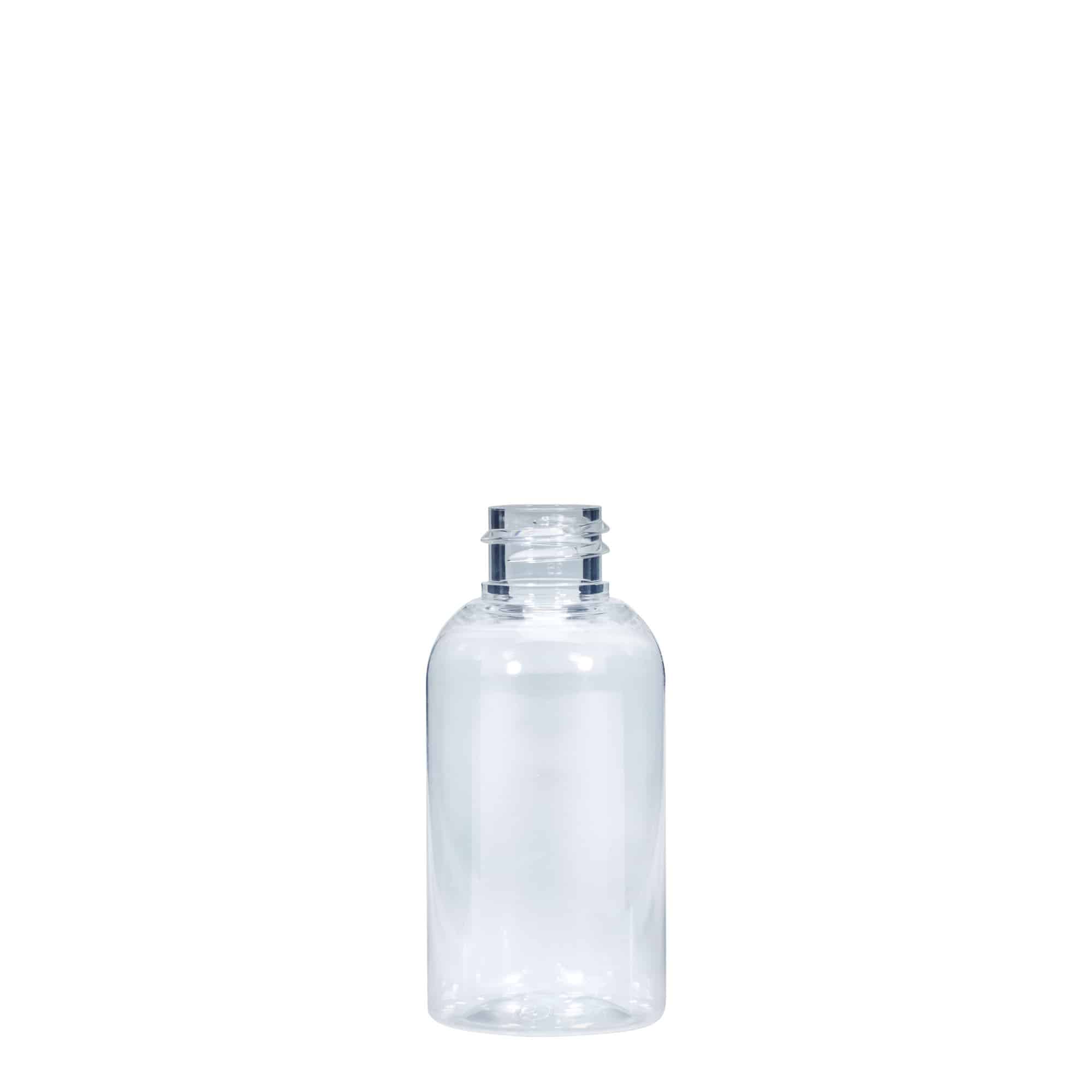 Bottiglia PET da 50 ml 'Boston', plastica, bocca: 20/410
