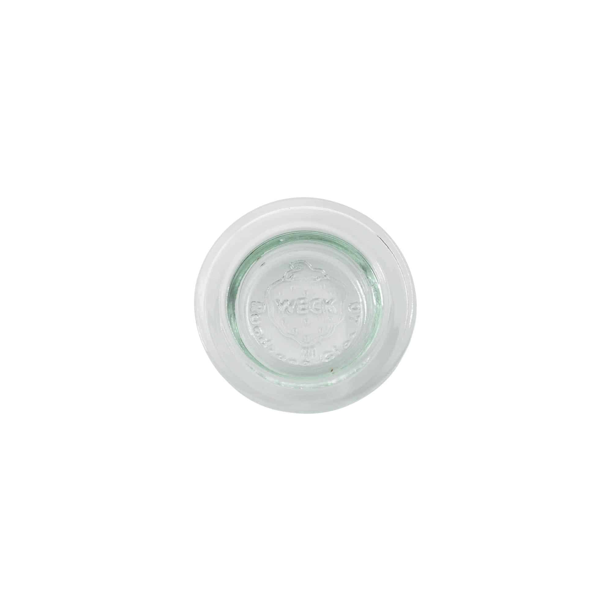 Coperchio WECK di vetro bordo tondo, per imboccatura: RR40
